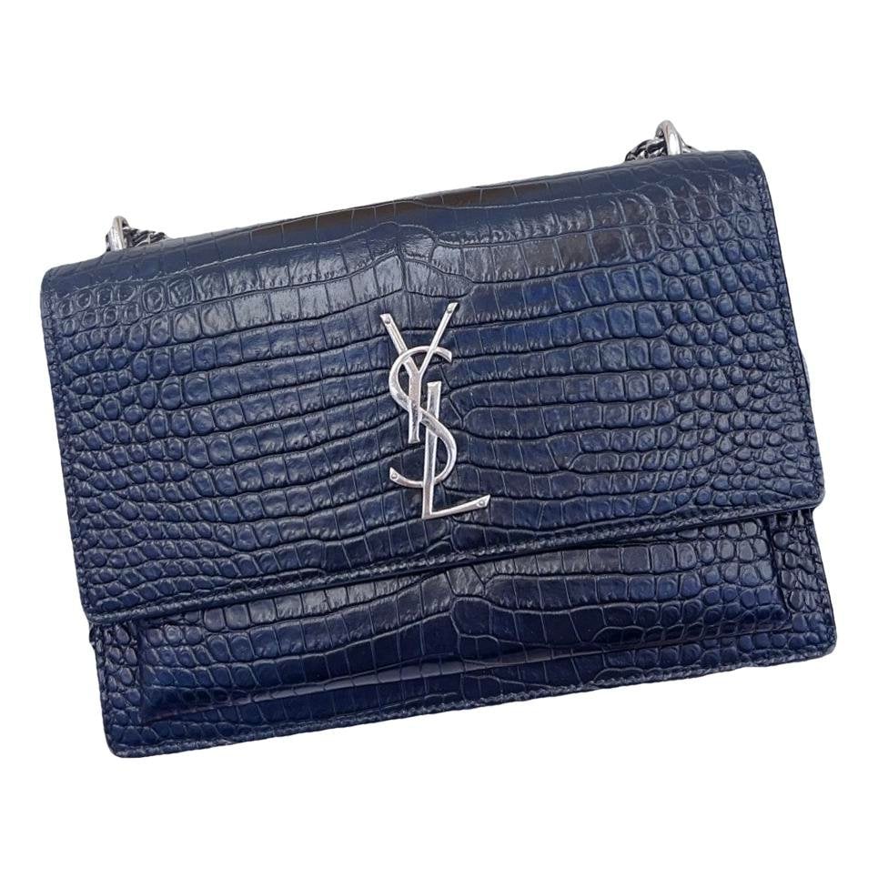 Sunset leather handbag