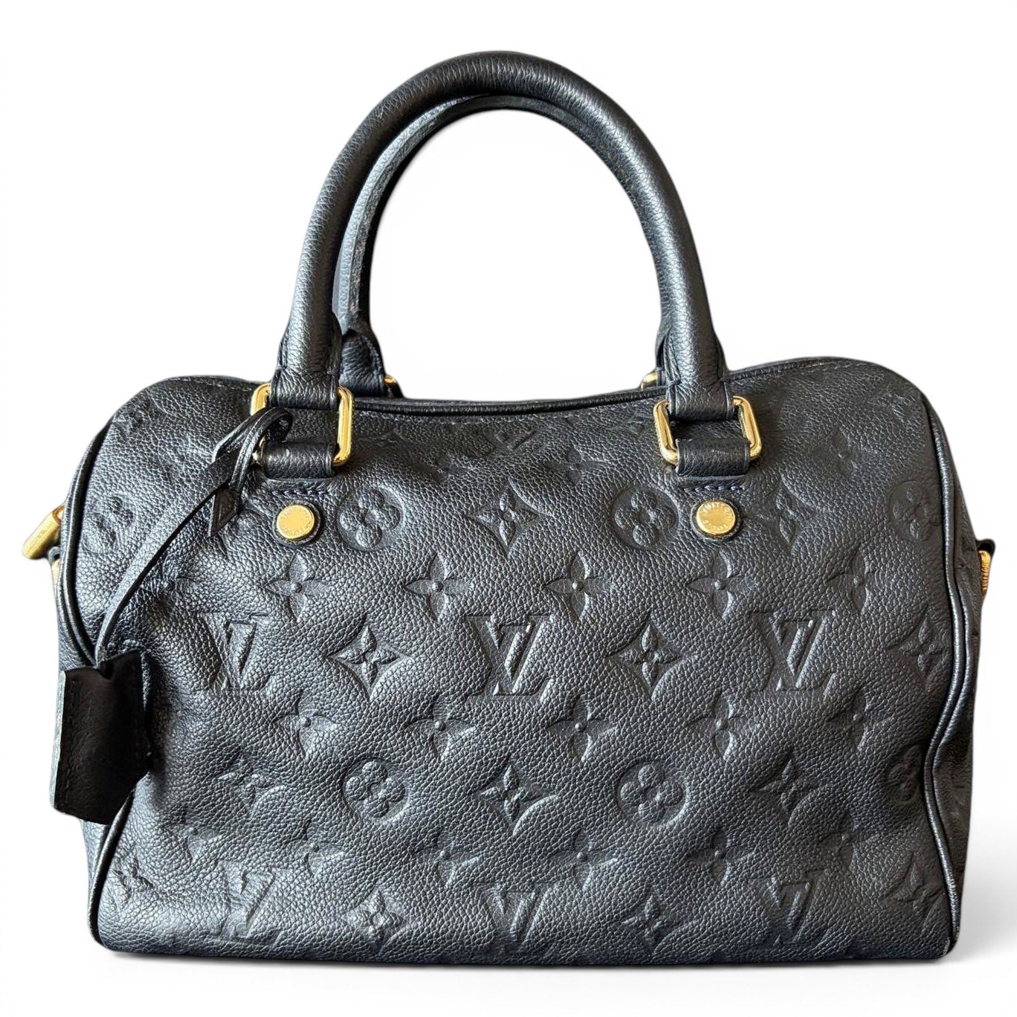 Speedy leather handbag