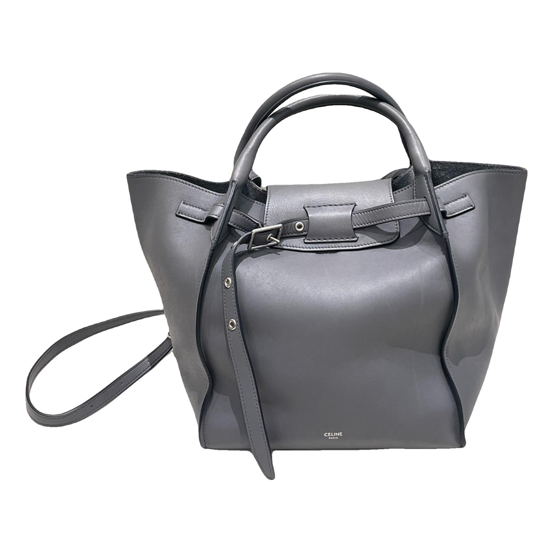 Big Bag leather handbag