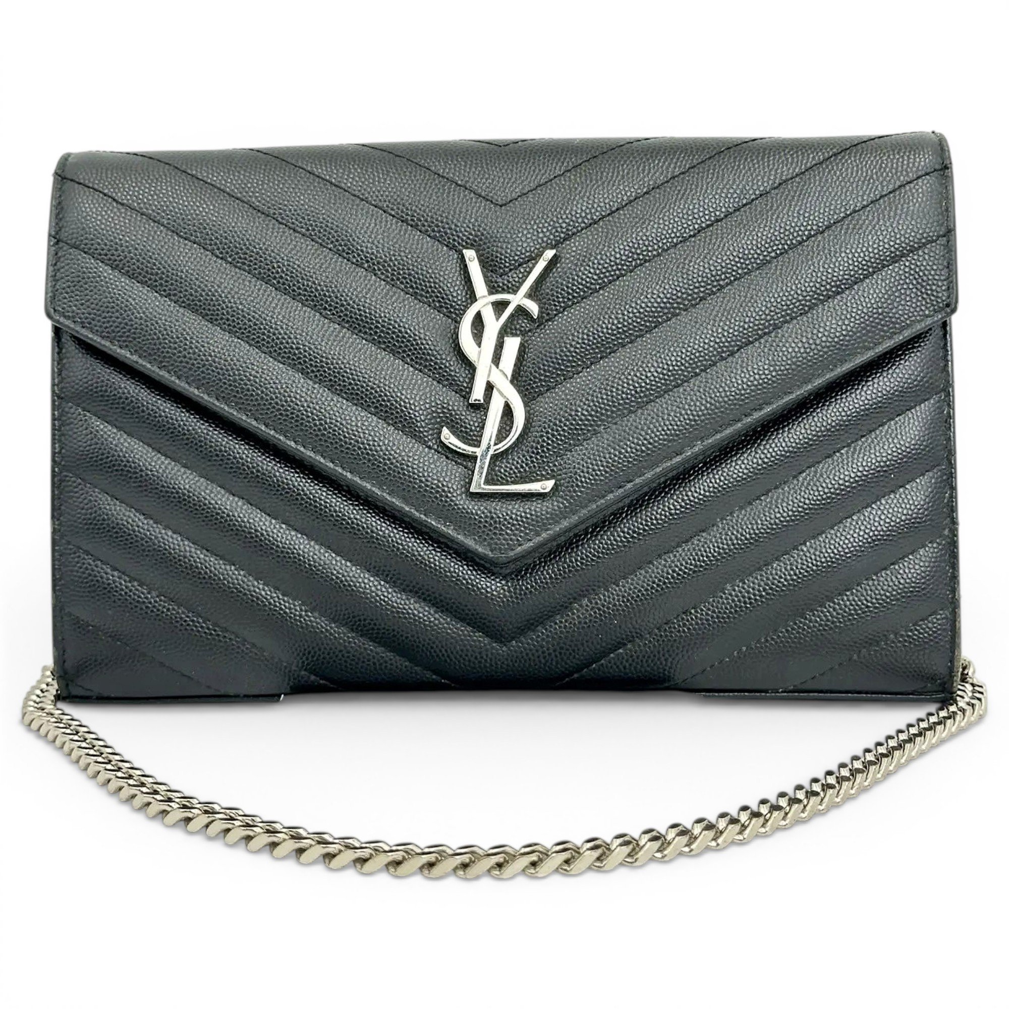 Portefeuille enveloppe leather handbag