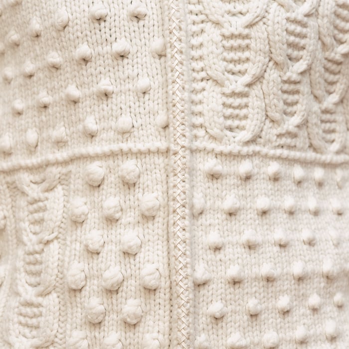 Blanc Naturel Long-sleeve Sweater