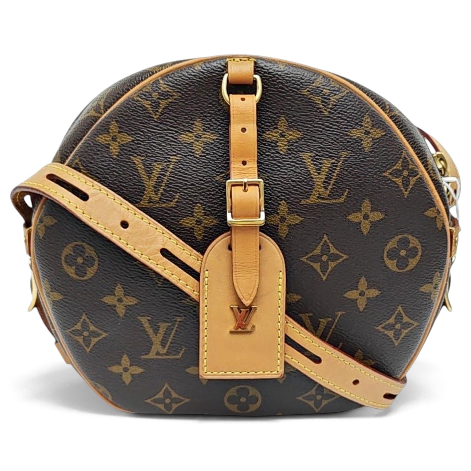 Micro boite chapeau leather handbag