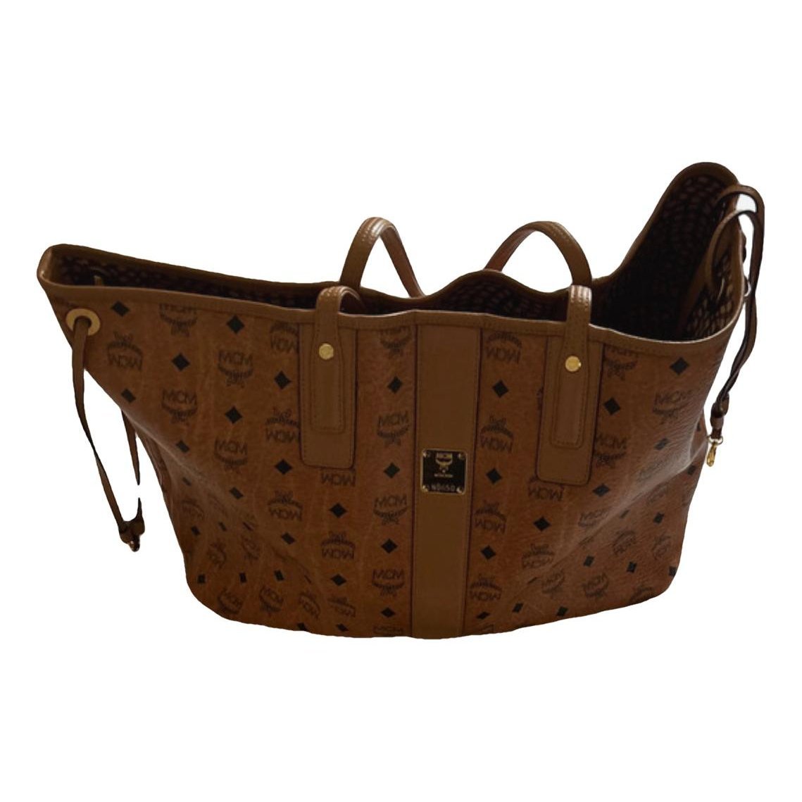 Leather tote