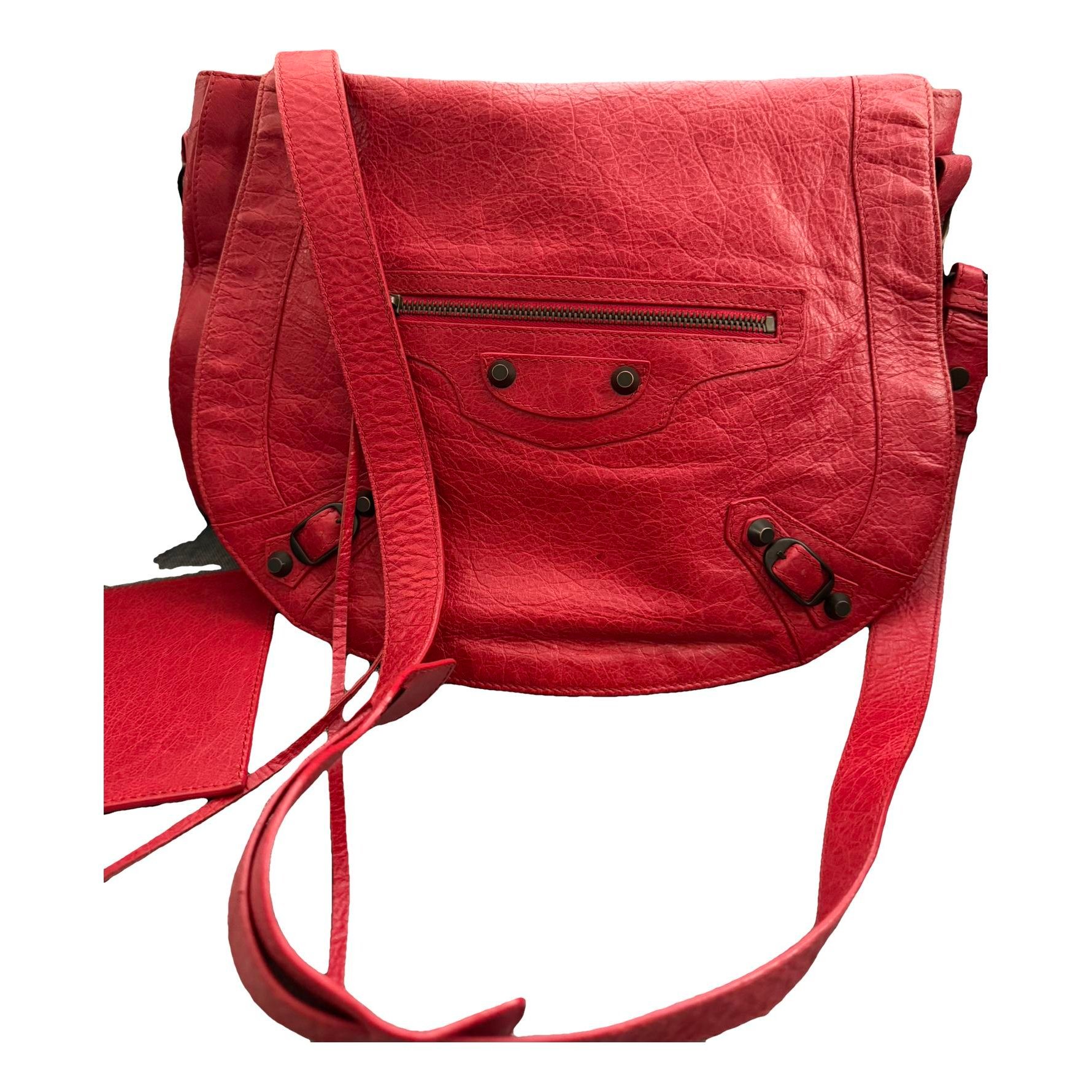 BB Reporter leather crossbody bag