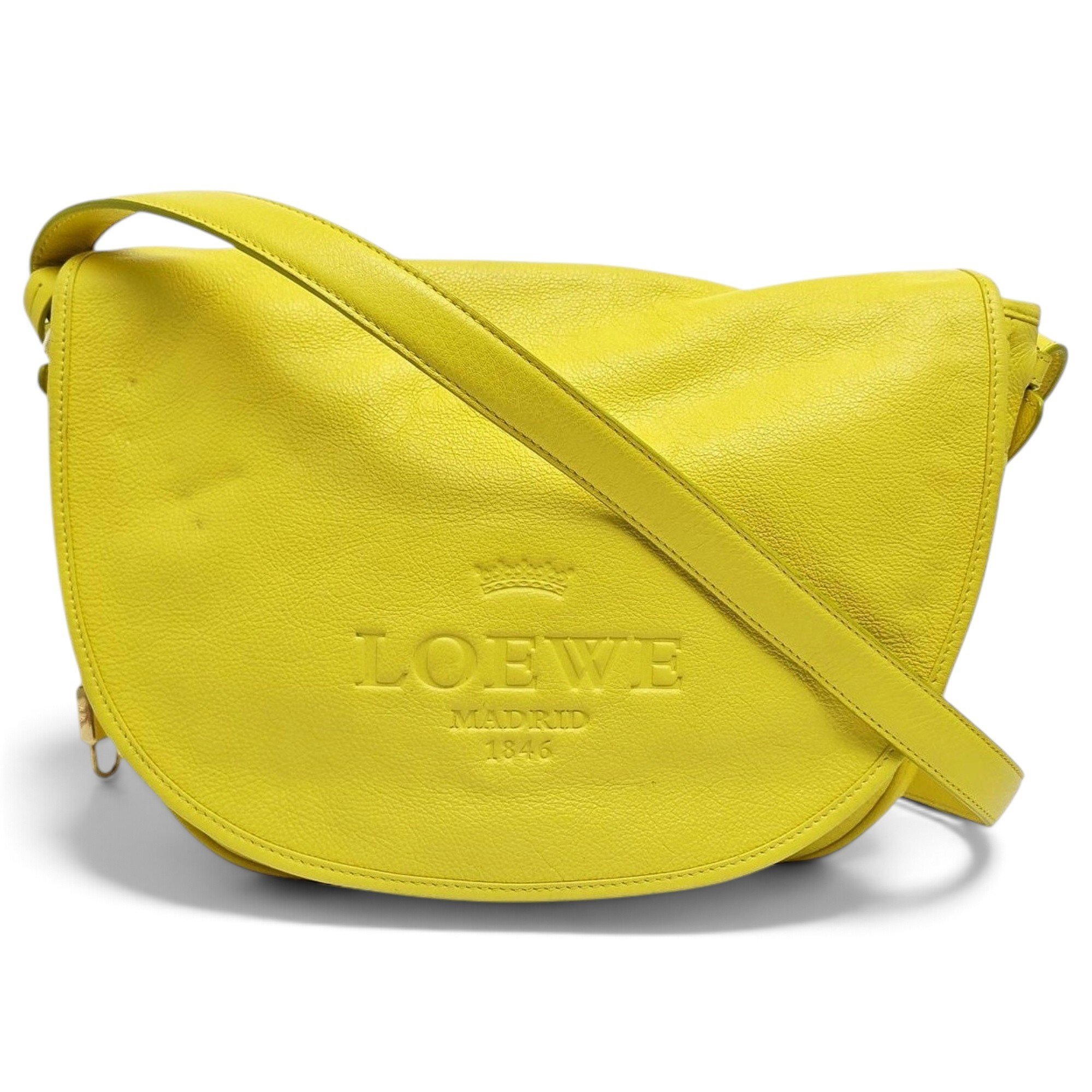 Leather handbag