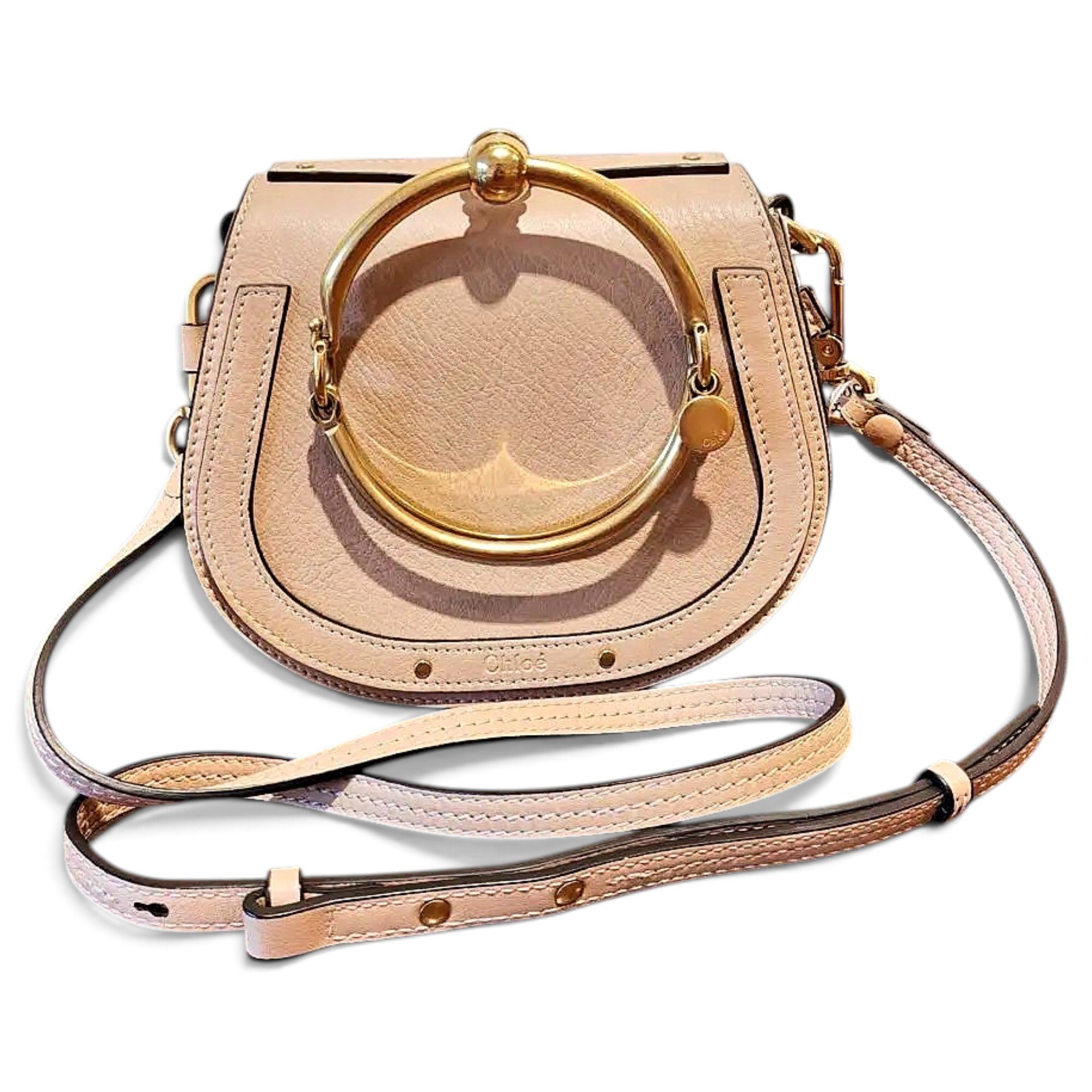 Bracelet Nile leather crossbody bag