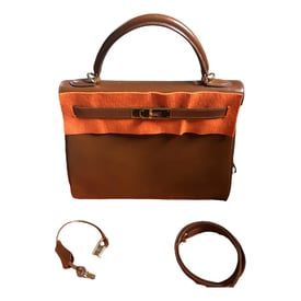 Hermes Kelly 32 Handbag Box Calf Leather 2002