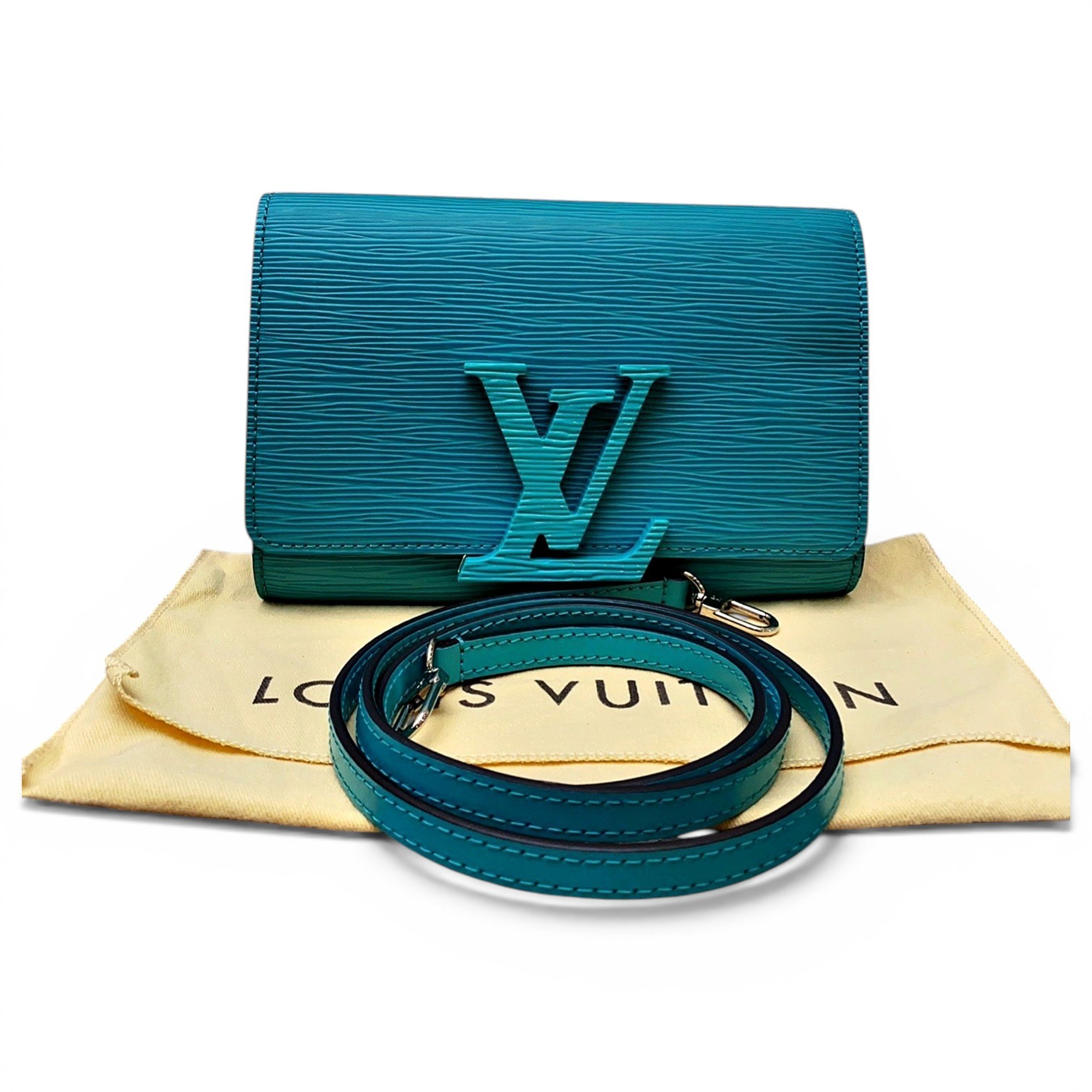 Louise leather crossbody bag