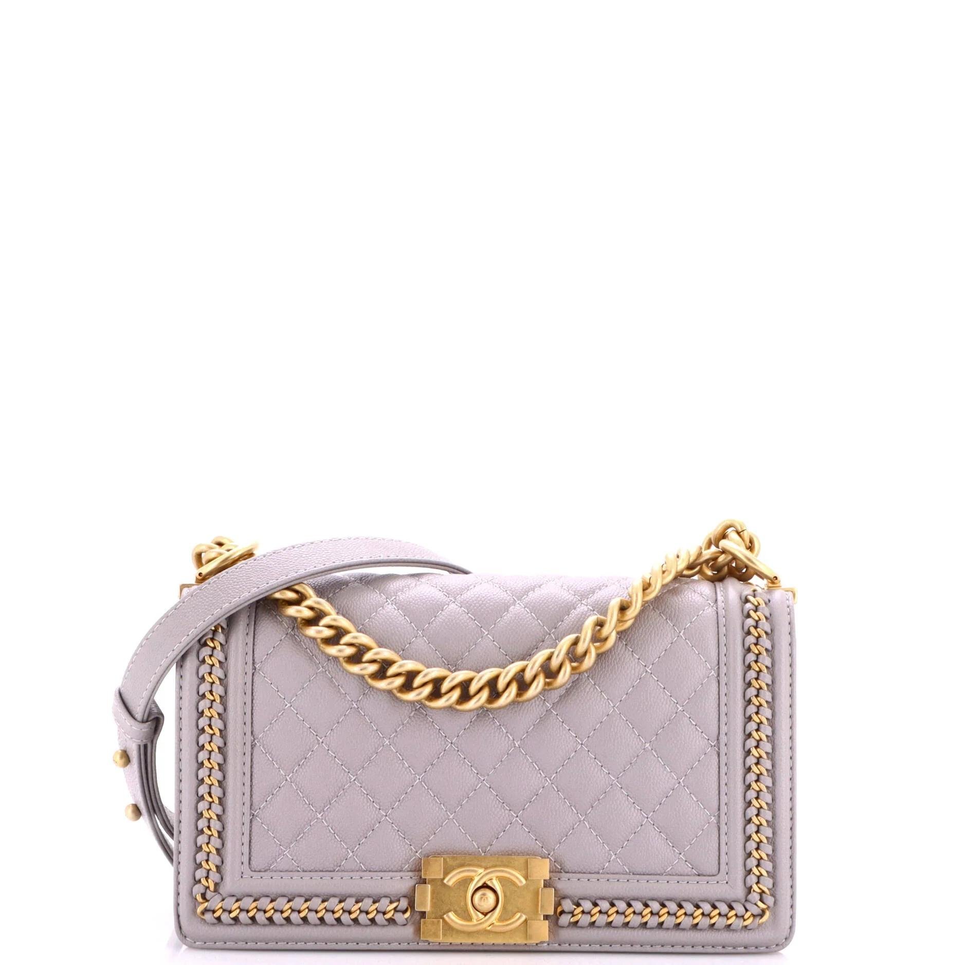 Boy leather crossbody bag