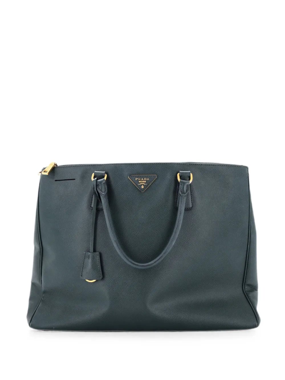 Double Zip Lux Saffiano Leather XL tote bag