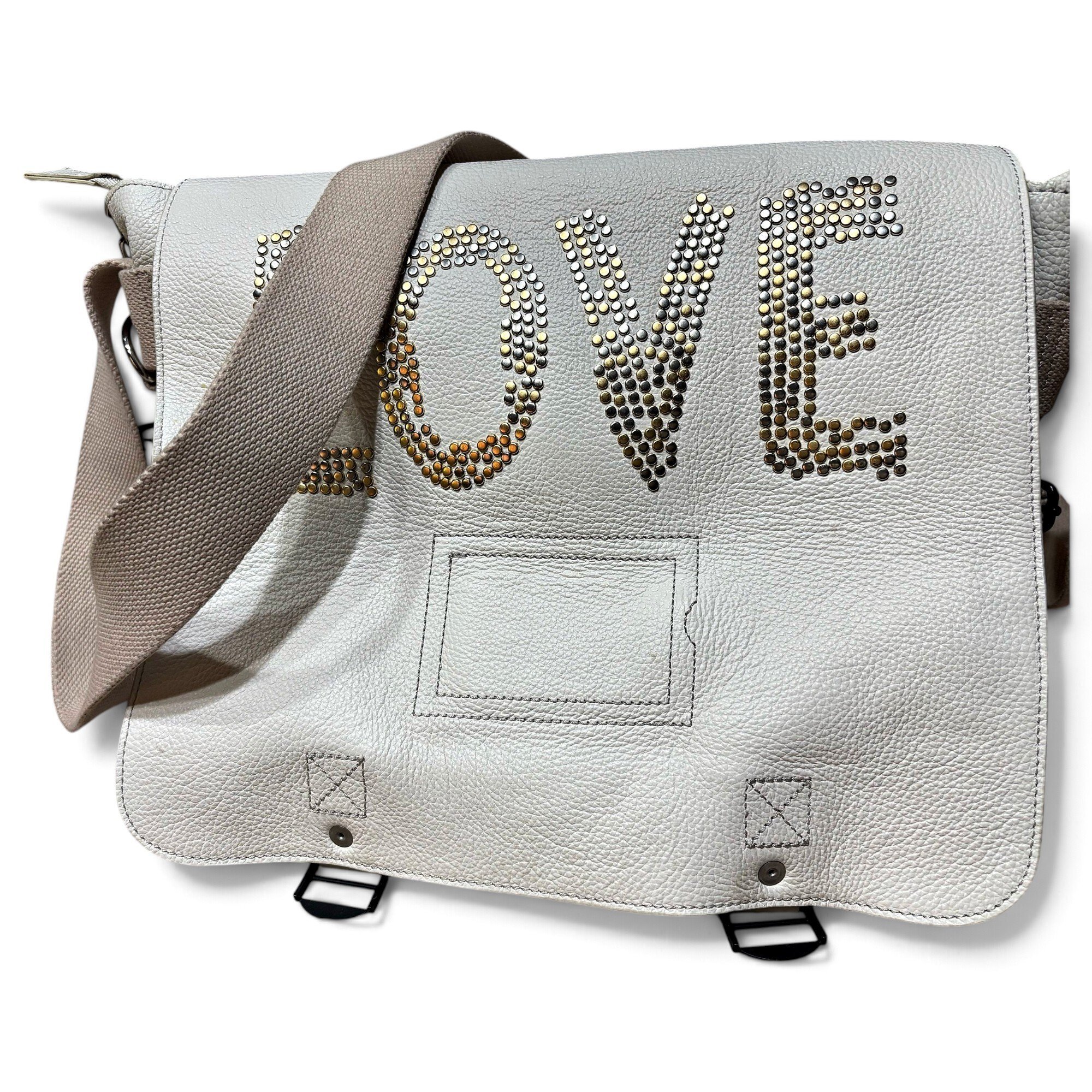 Leather crossbody bag