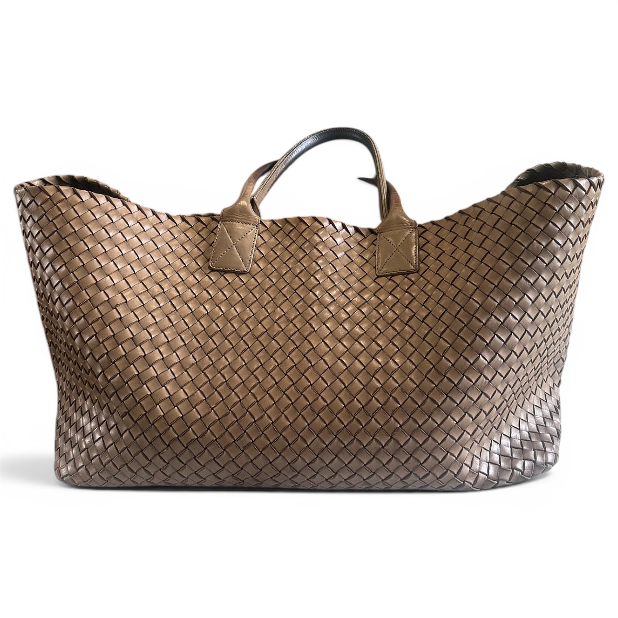 Cabat leather tote