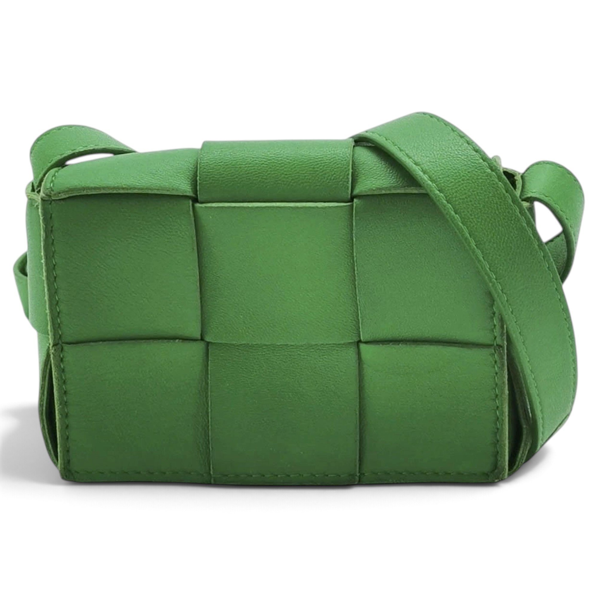 Brick Cassette leather handbag