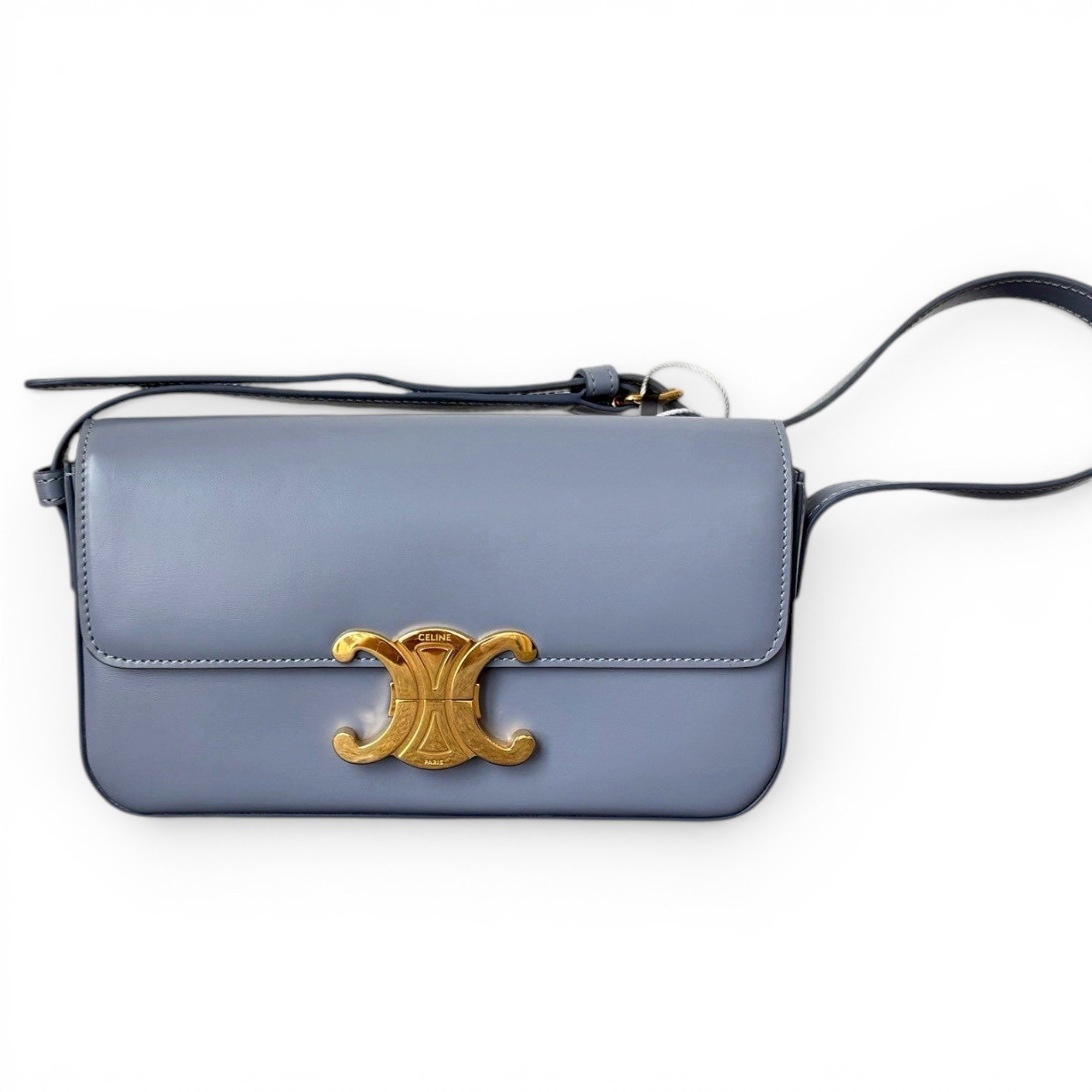 Triomphe Long leather handbag