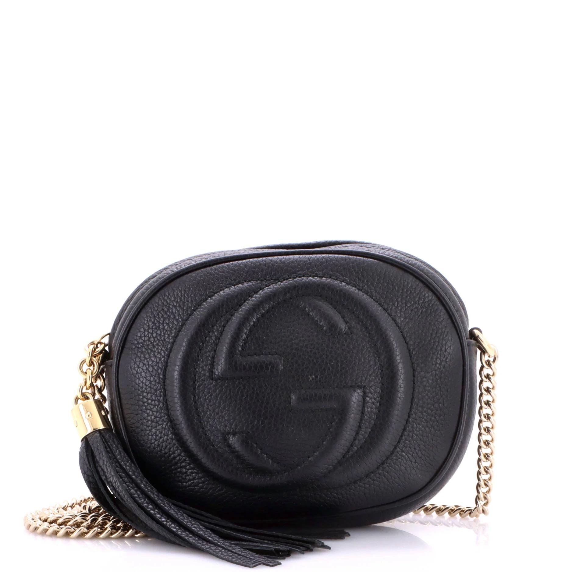Leather crossbody bag
