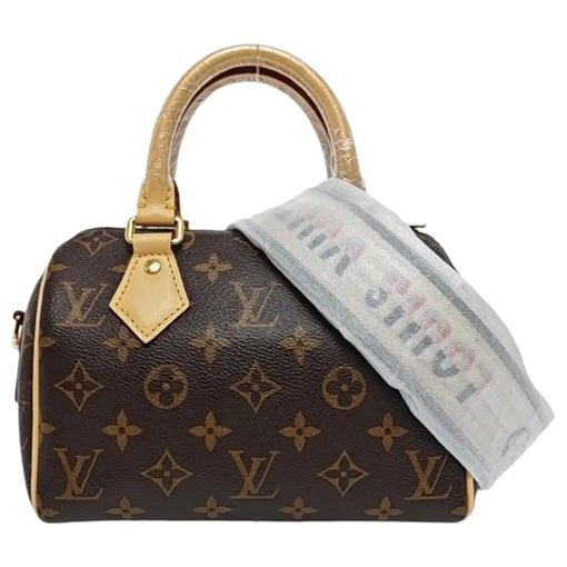 Nano Speedy / Mini HL leather handbag