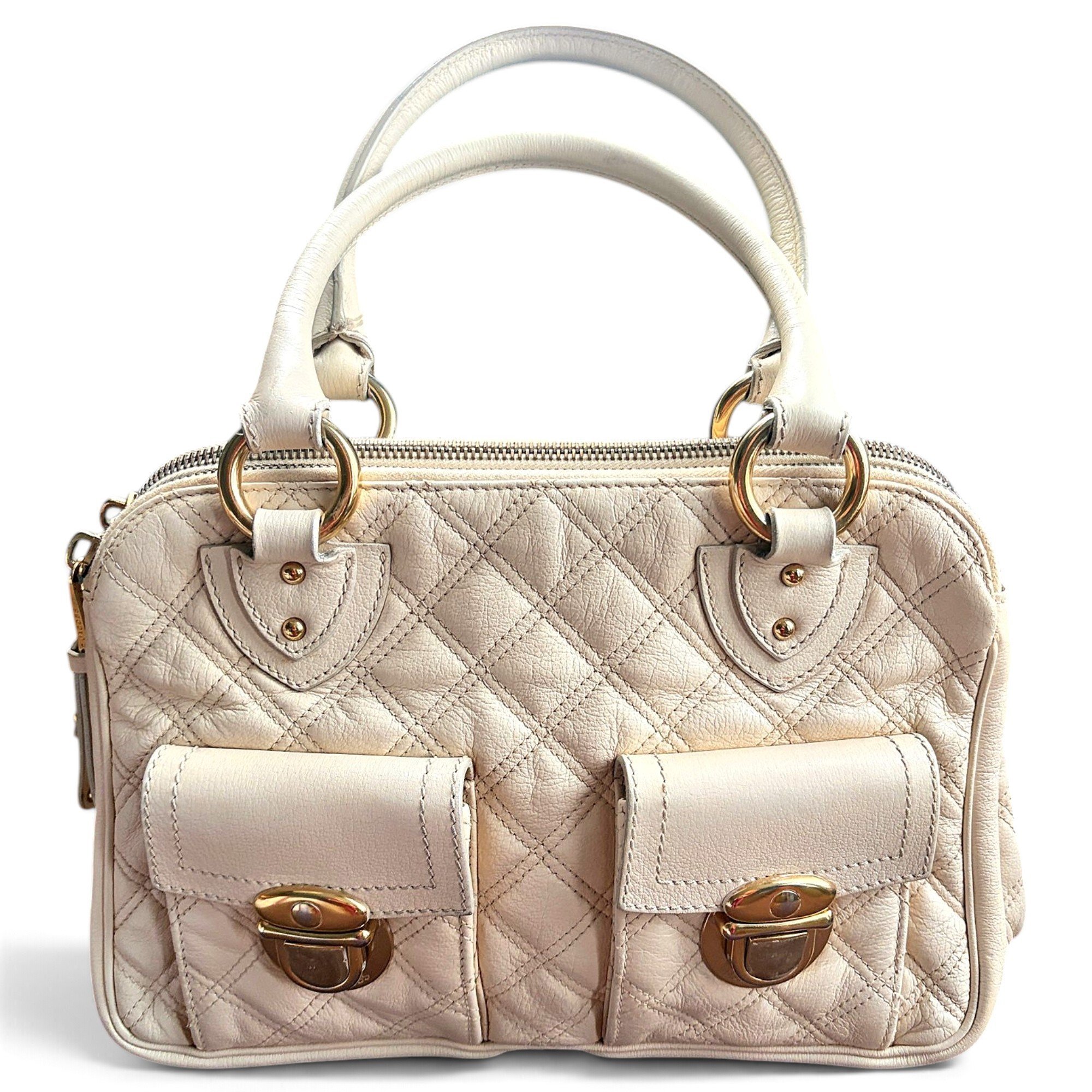 Stam leather handbag