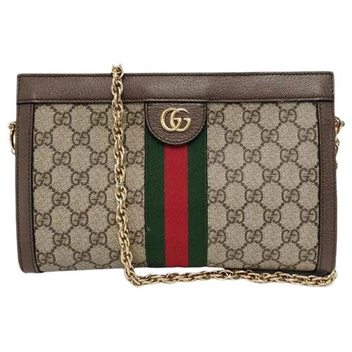 Ophidia leather handbag