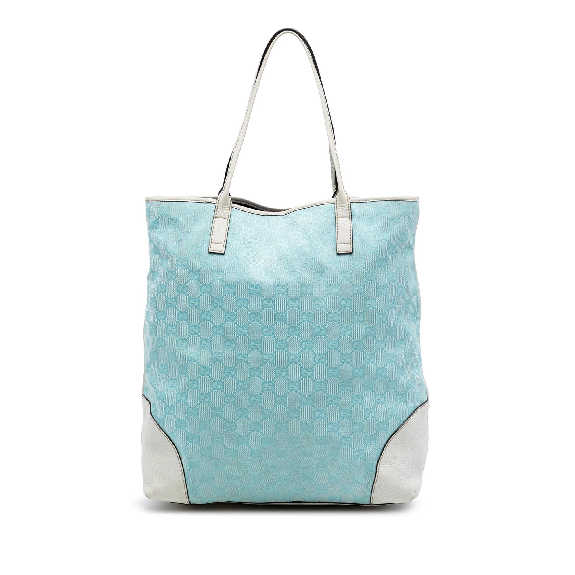 Leather tote