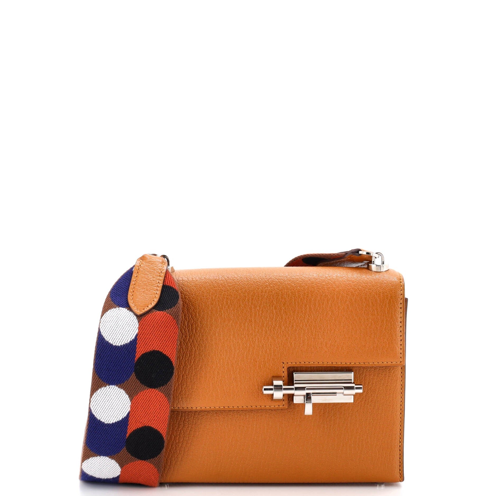 Verrou Bag Chevre Mysore and Canvas Mini