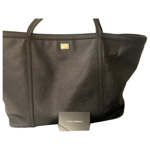 Leather tote