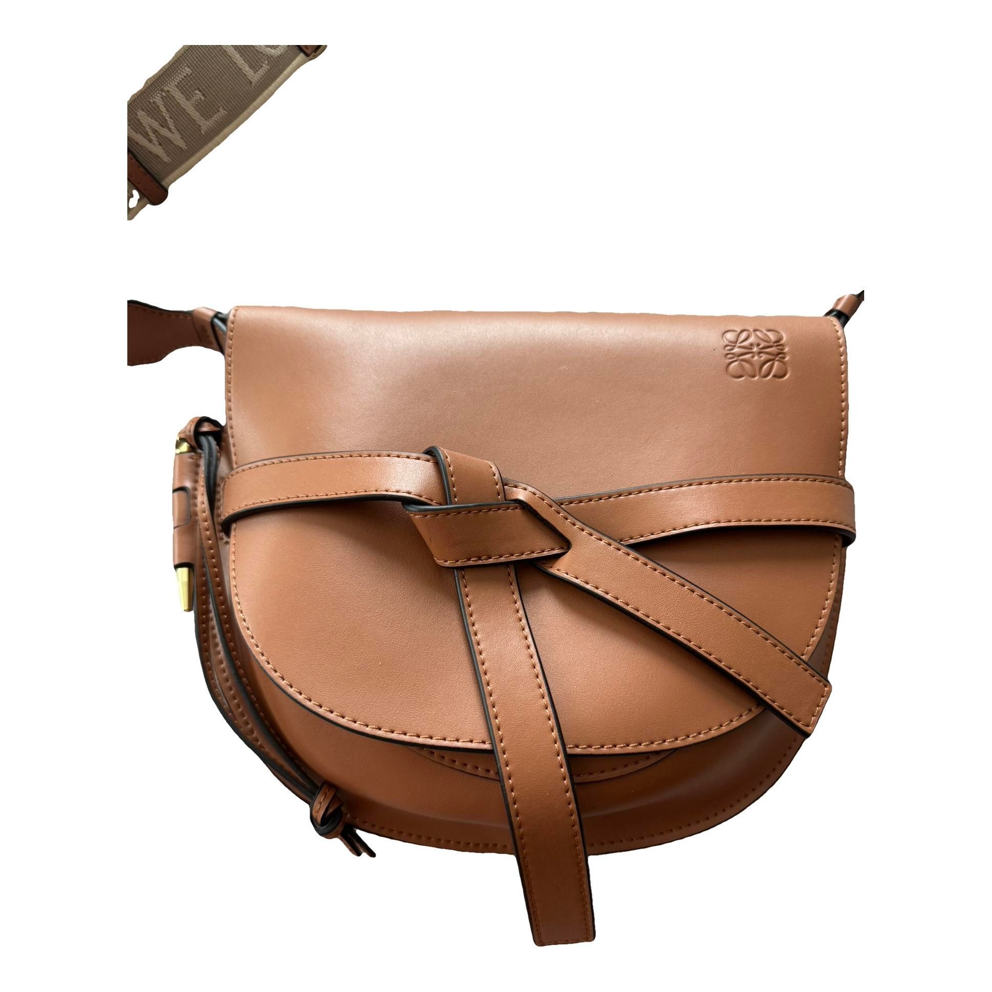 Gate leather crossbody bag