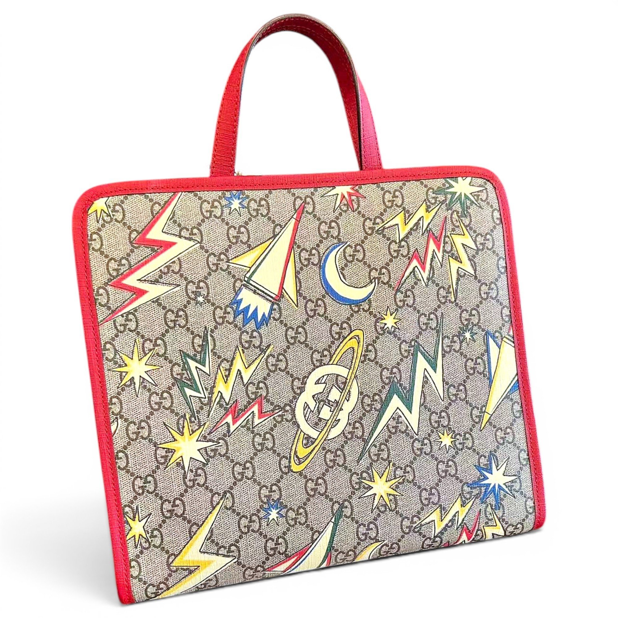 Vegan leather tote