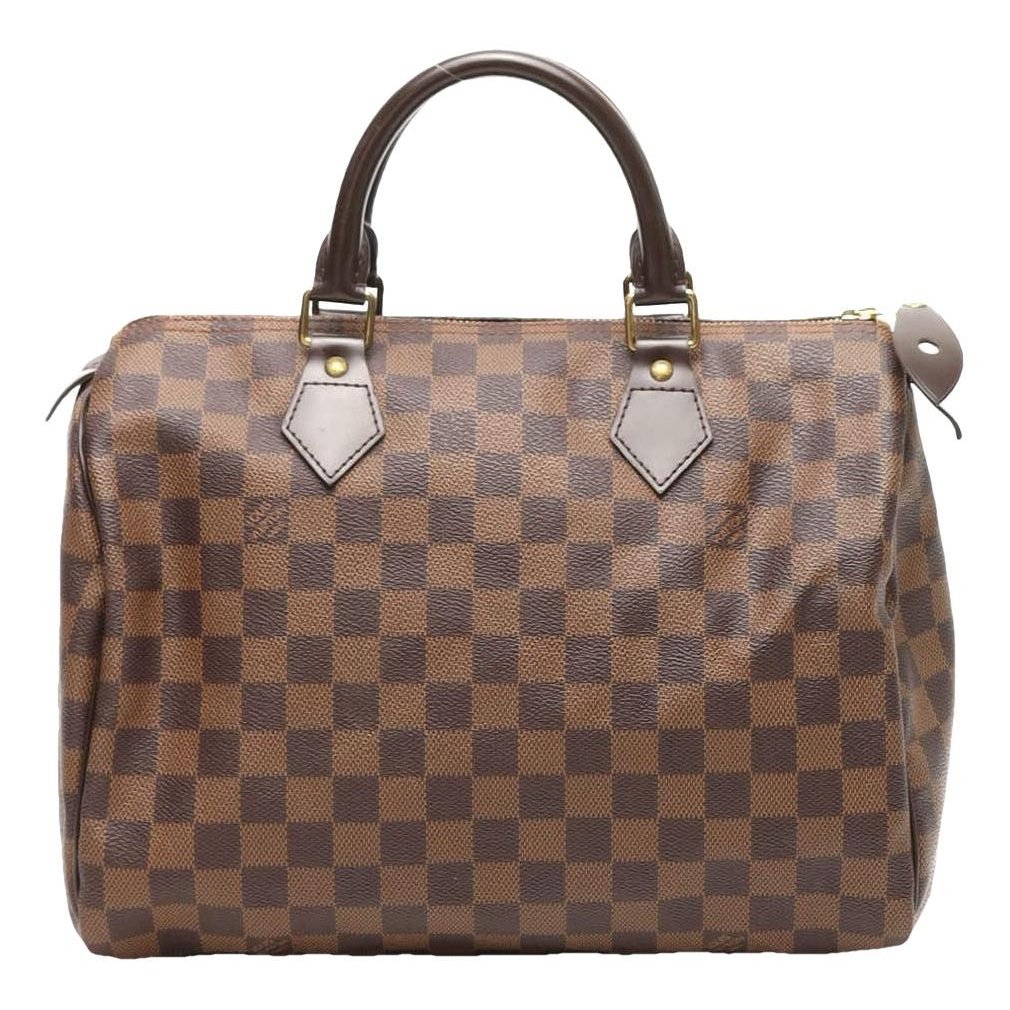 Speedy leather handbag