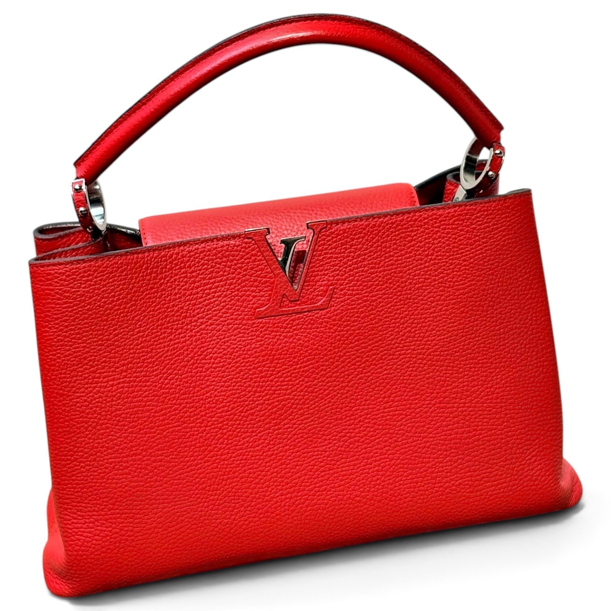 Capucines leather handbag