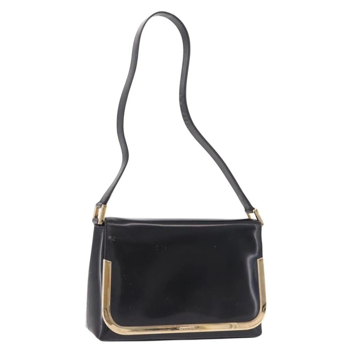 Patent leather handbag