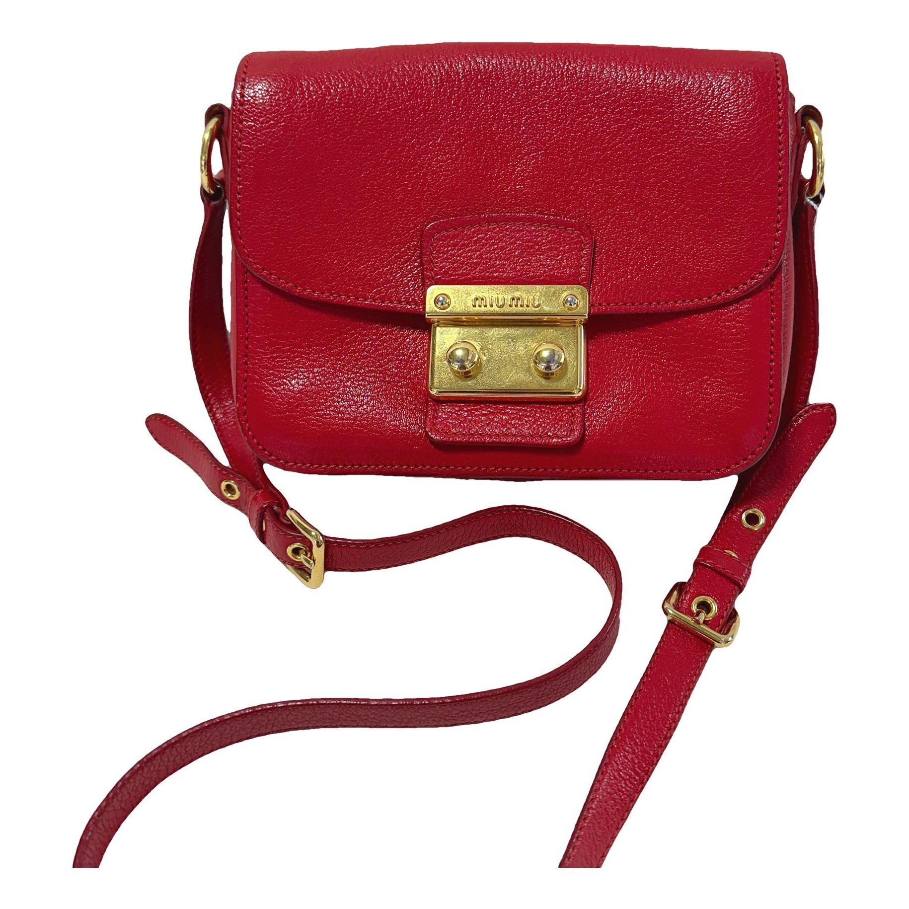 Leather crossbody bag