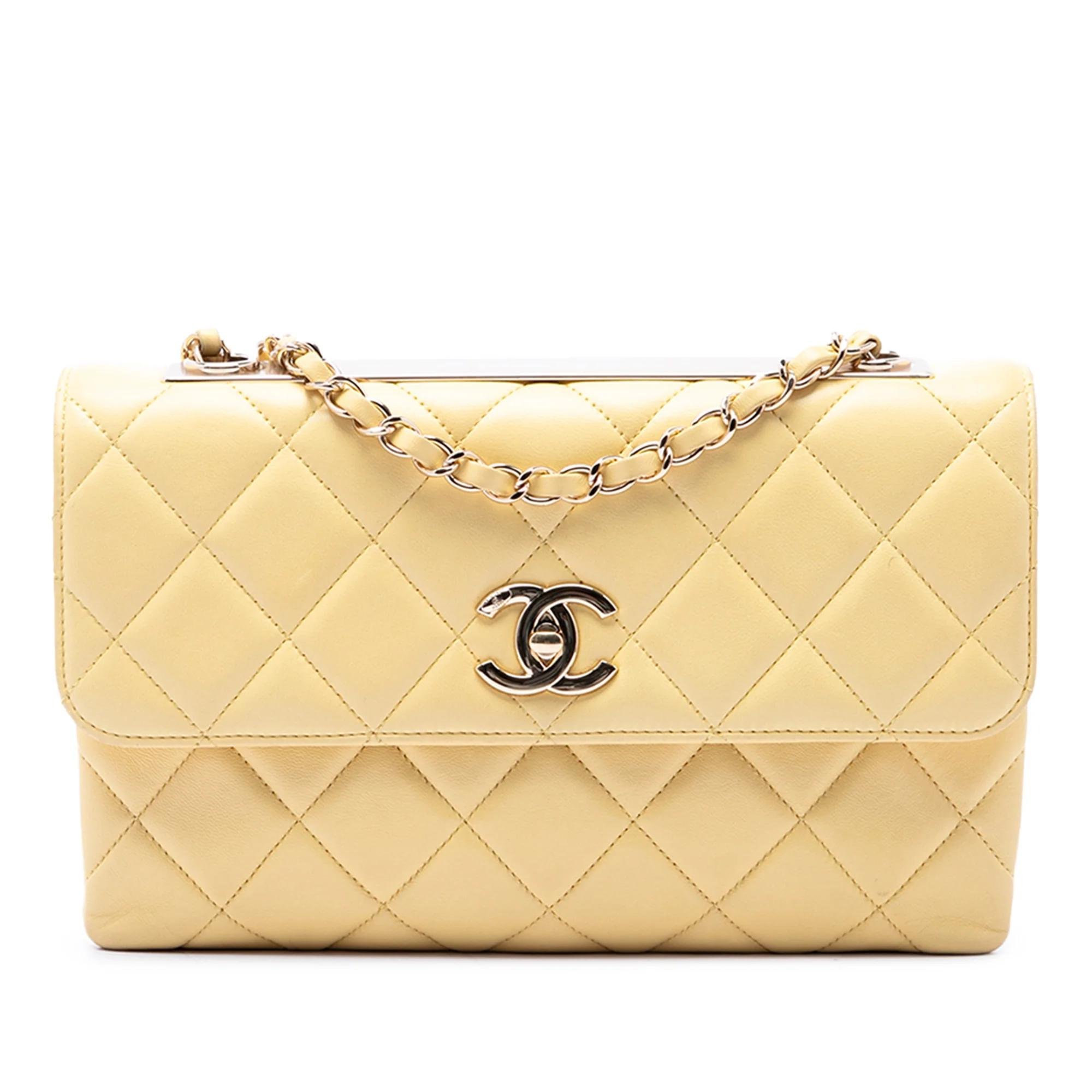 Trendy CC pony-style calfskin handbag