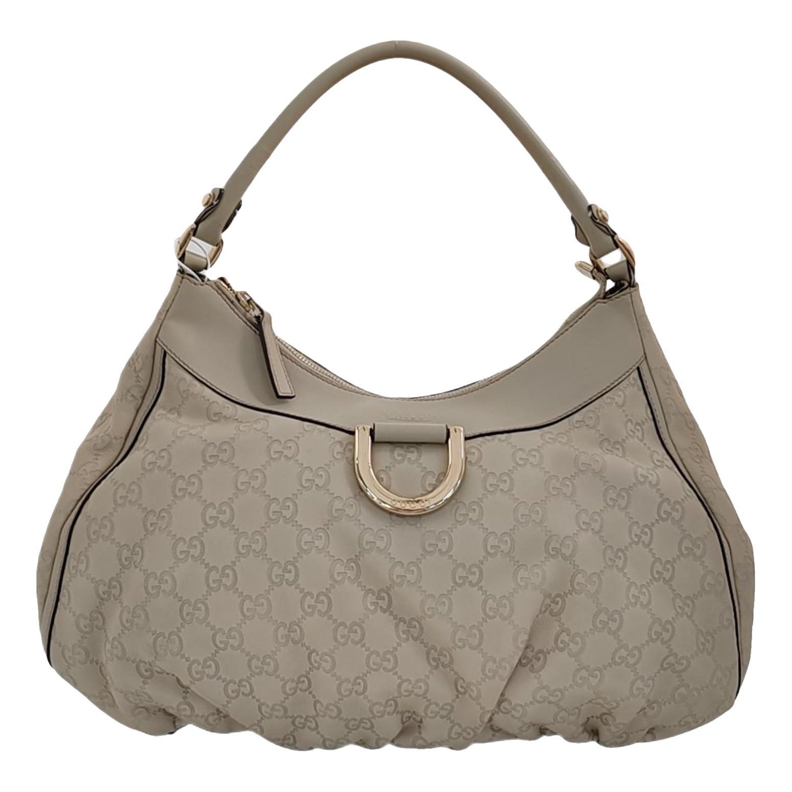 D-Ring leather handbag