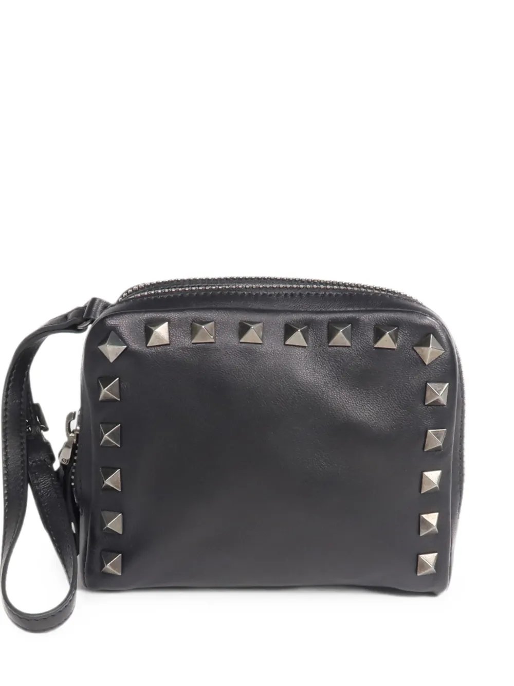 Rockstud clutch bag