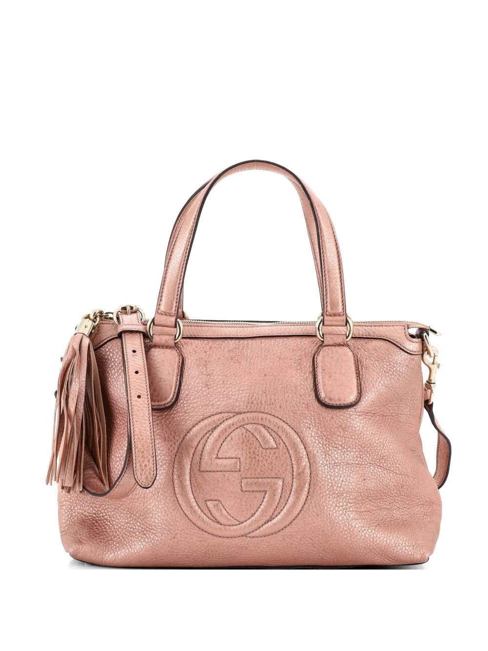 Soho Convertible Soft Top Handle Bag Leather satchel