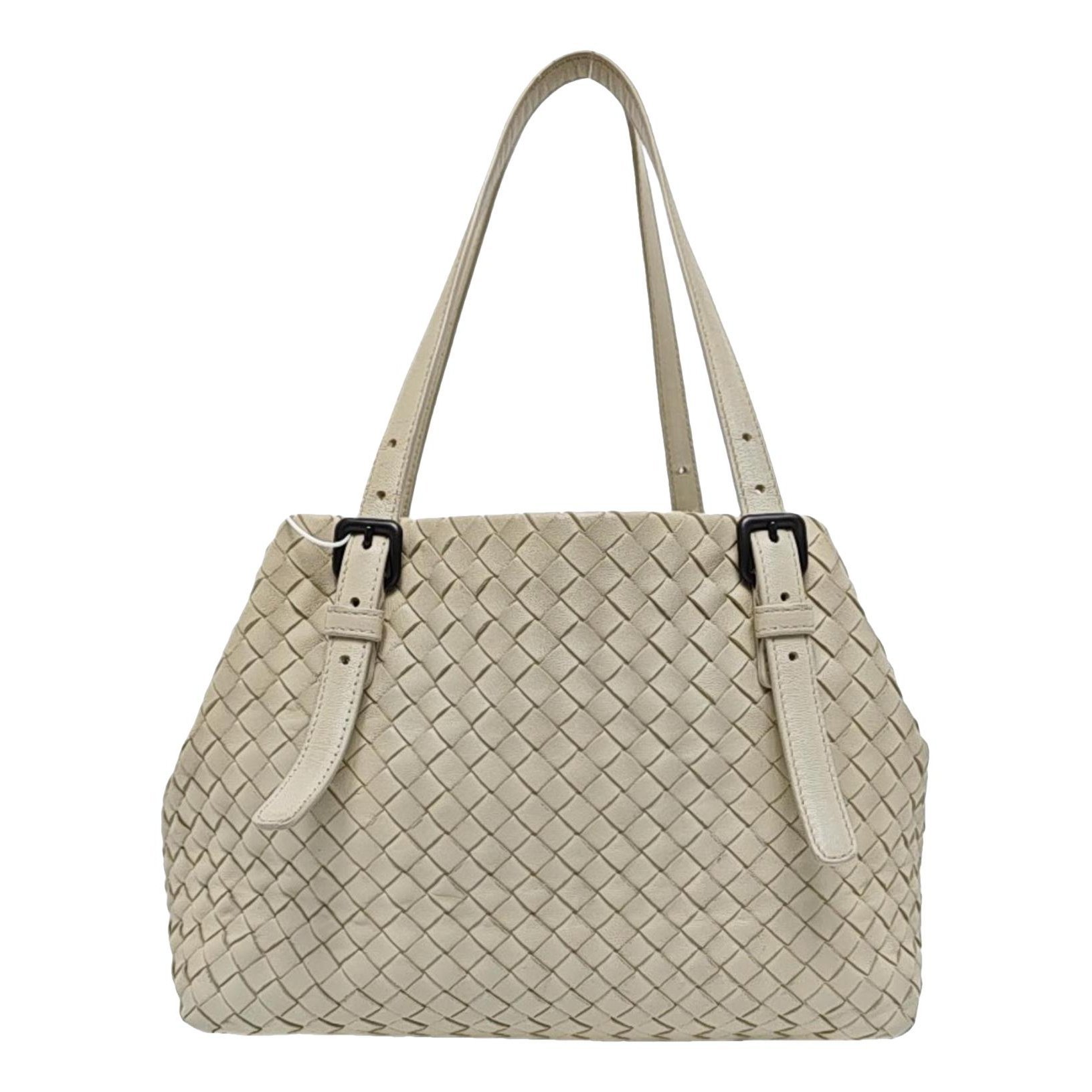 Fourre-Tout leather handbag