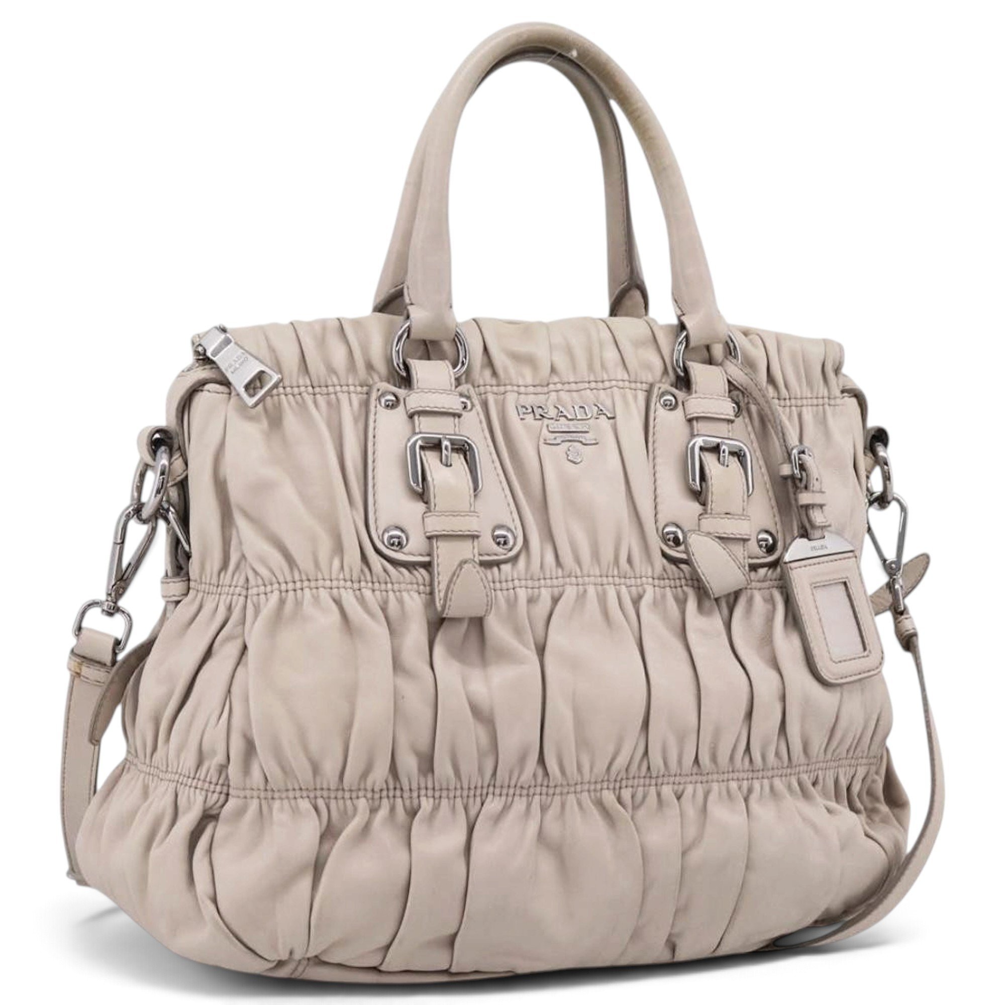 Leather handbag