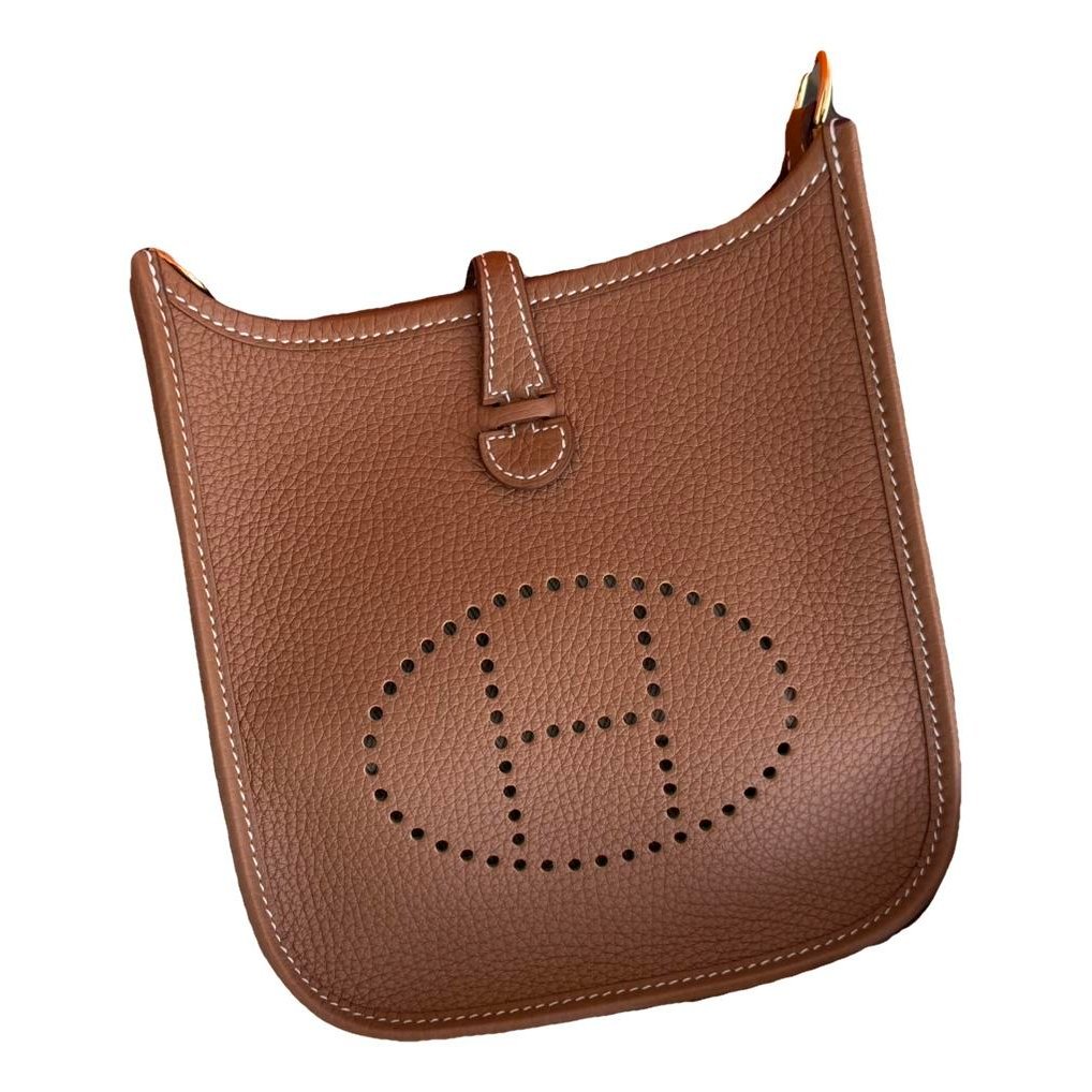 Mini Evelyne leather crossbody bag