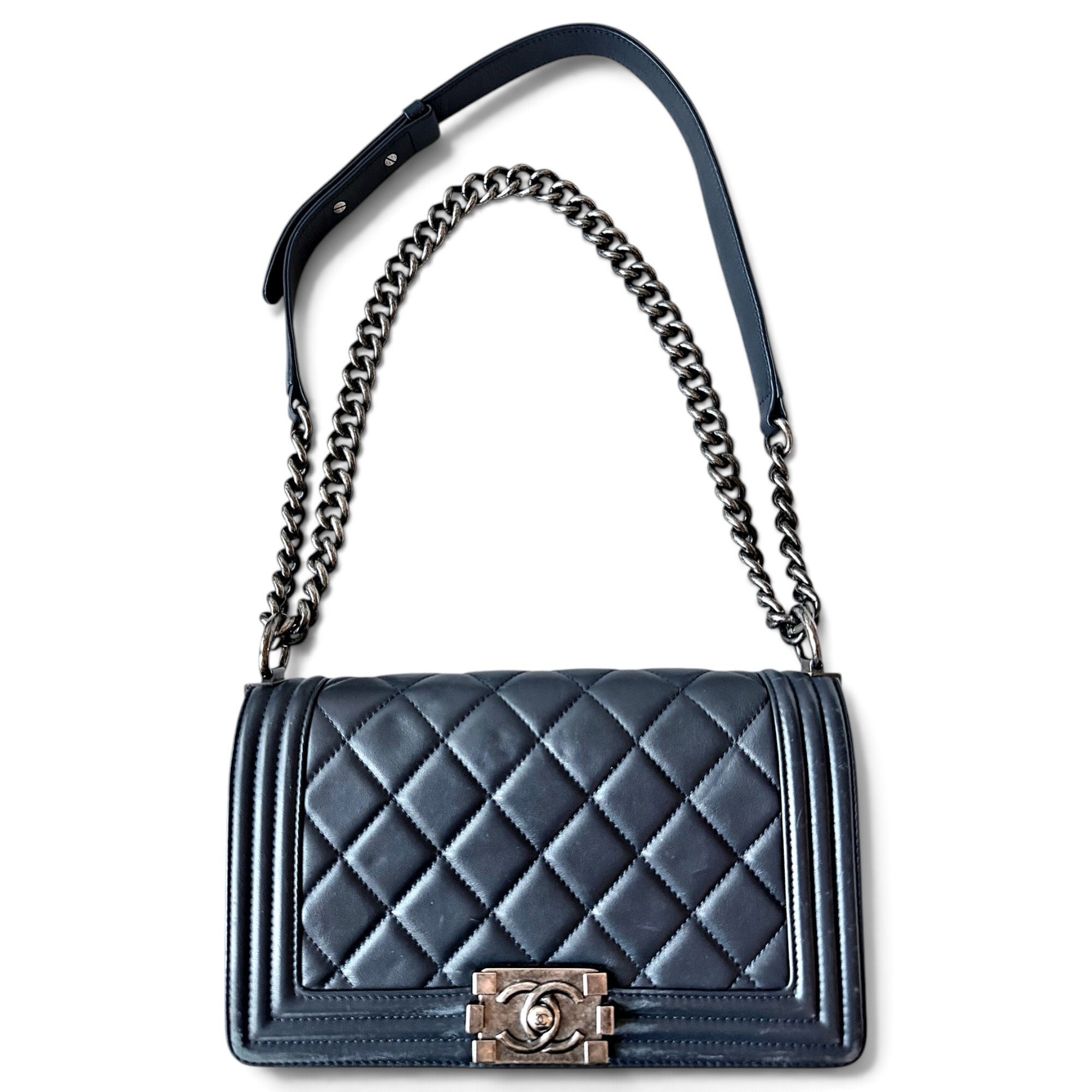 Boy leather bag