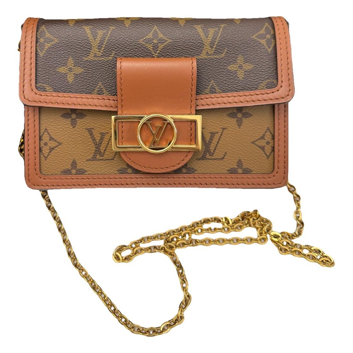 Louis Vuitton Dauphine leather handbag