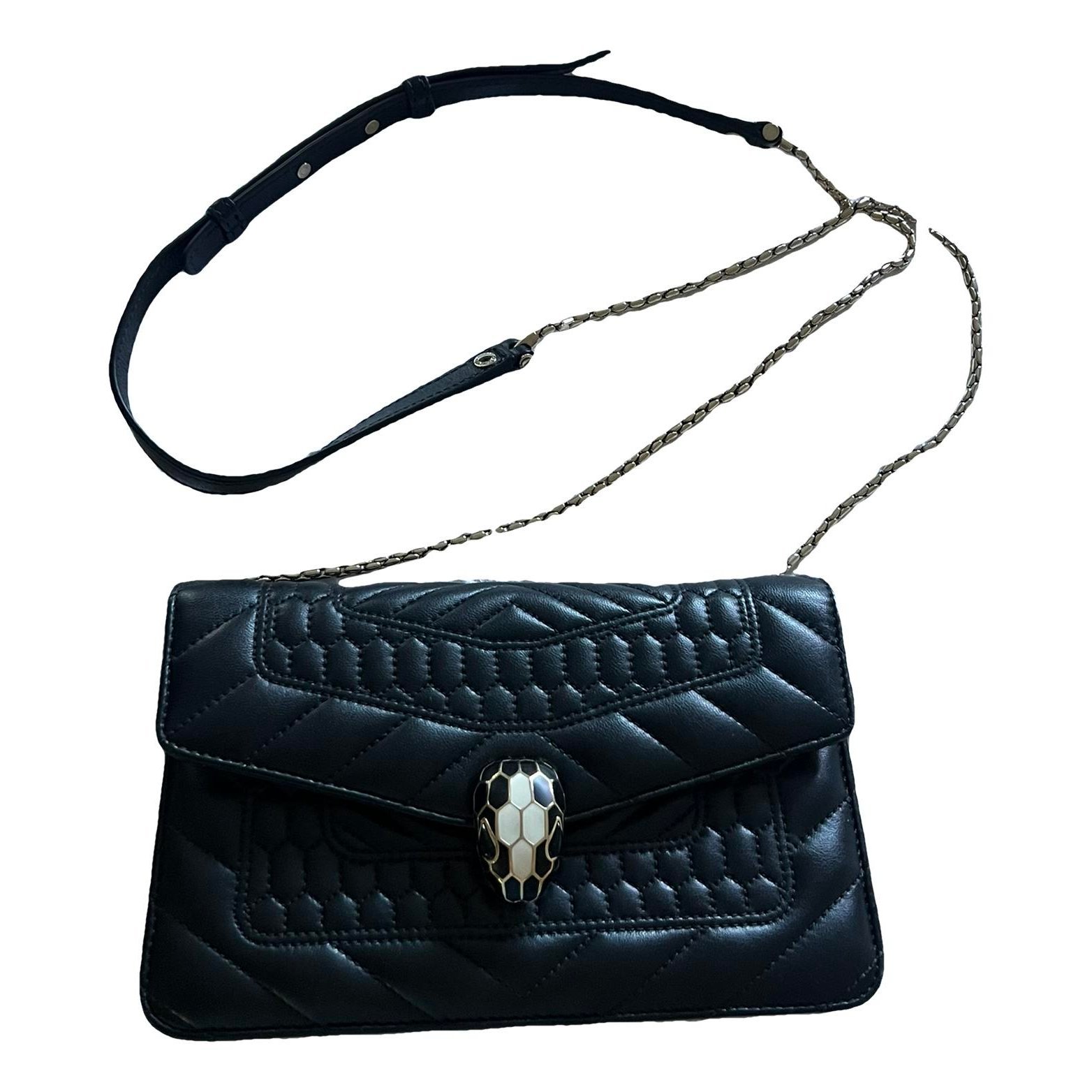 Serpenti leather crossbody bag