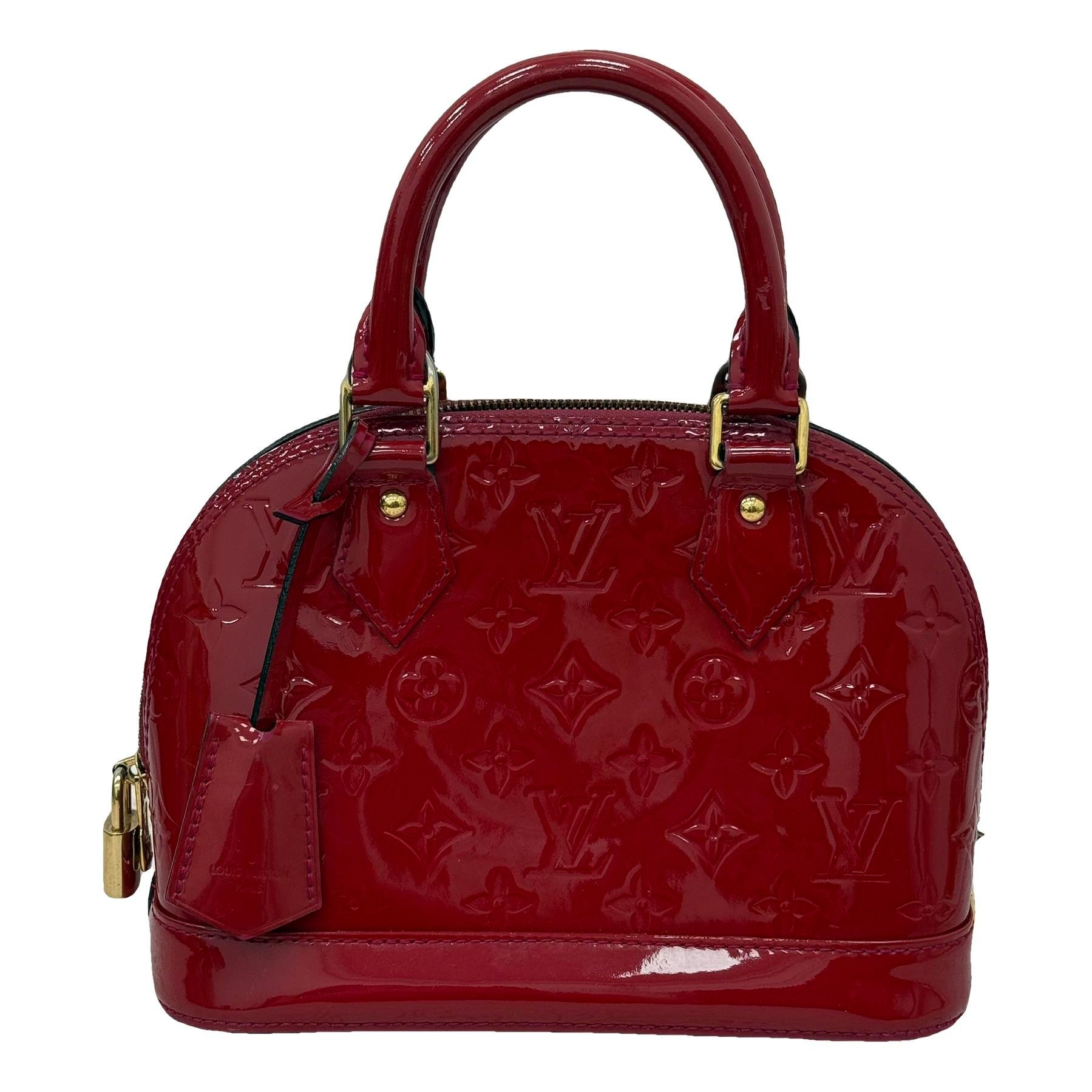 Alma BB patent leather handbag