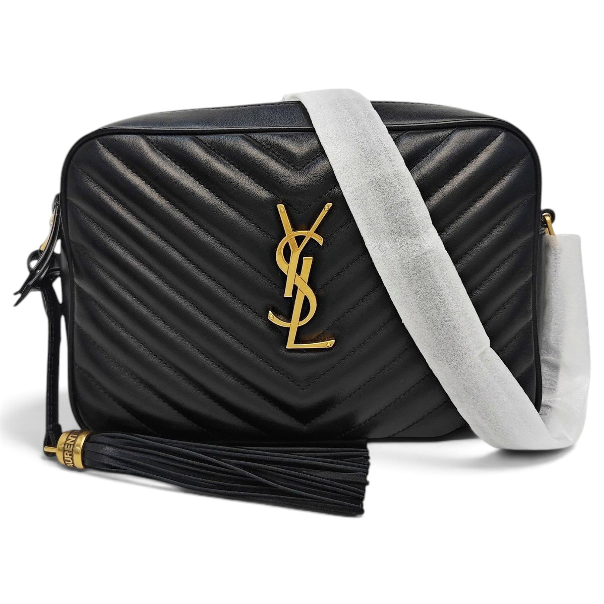 Camera Lou leather handbag