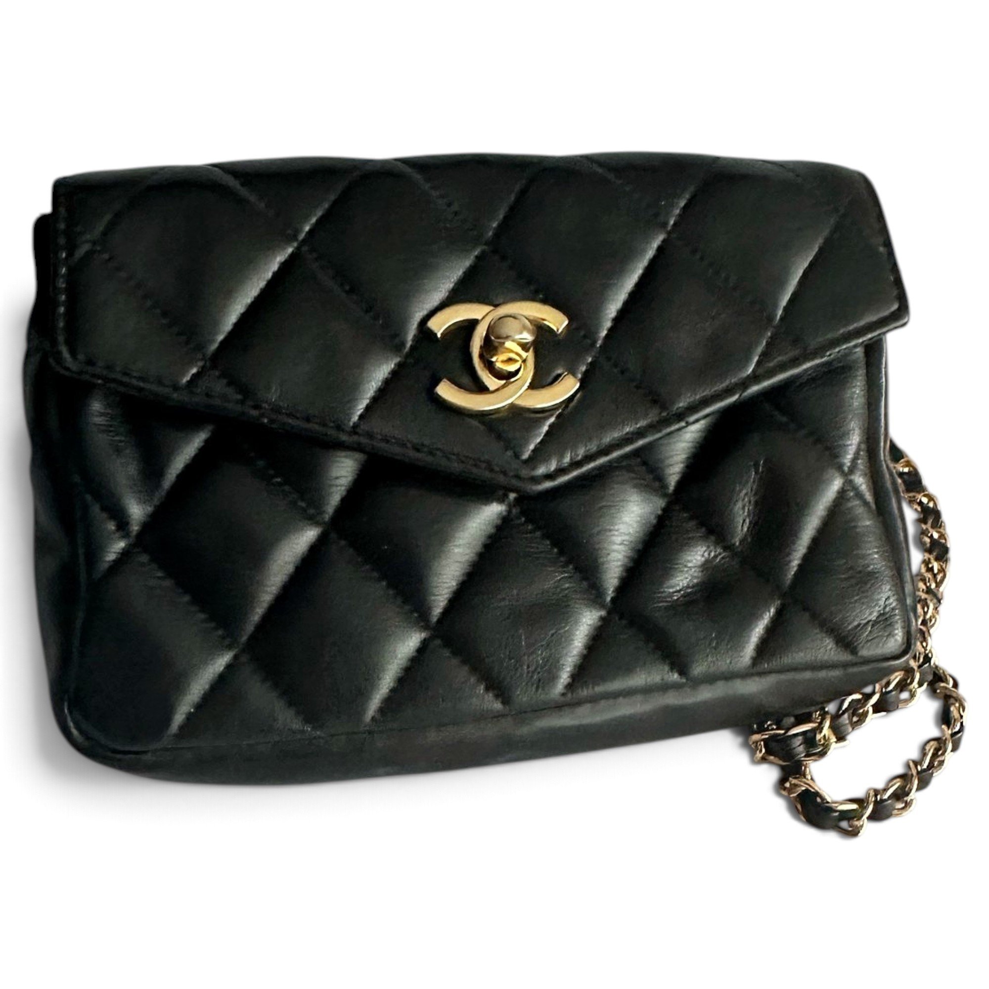 Wallet On Chain Timeless/Classique leather crossbody bag