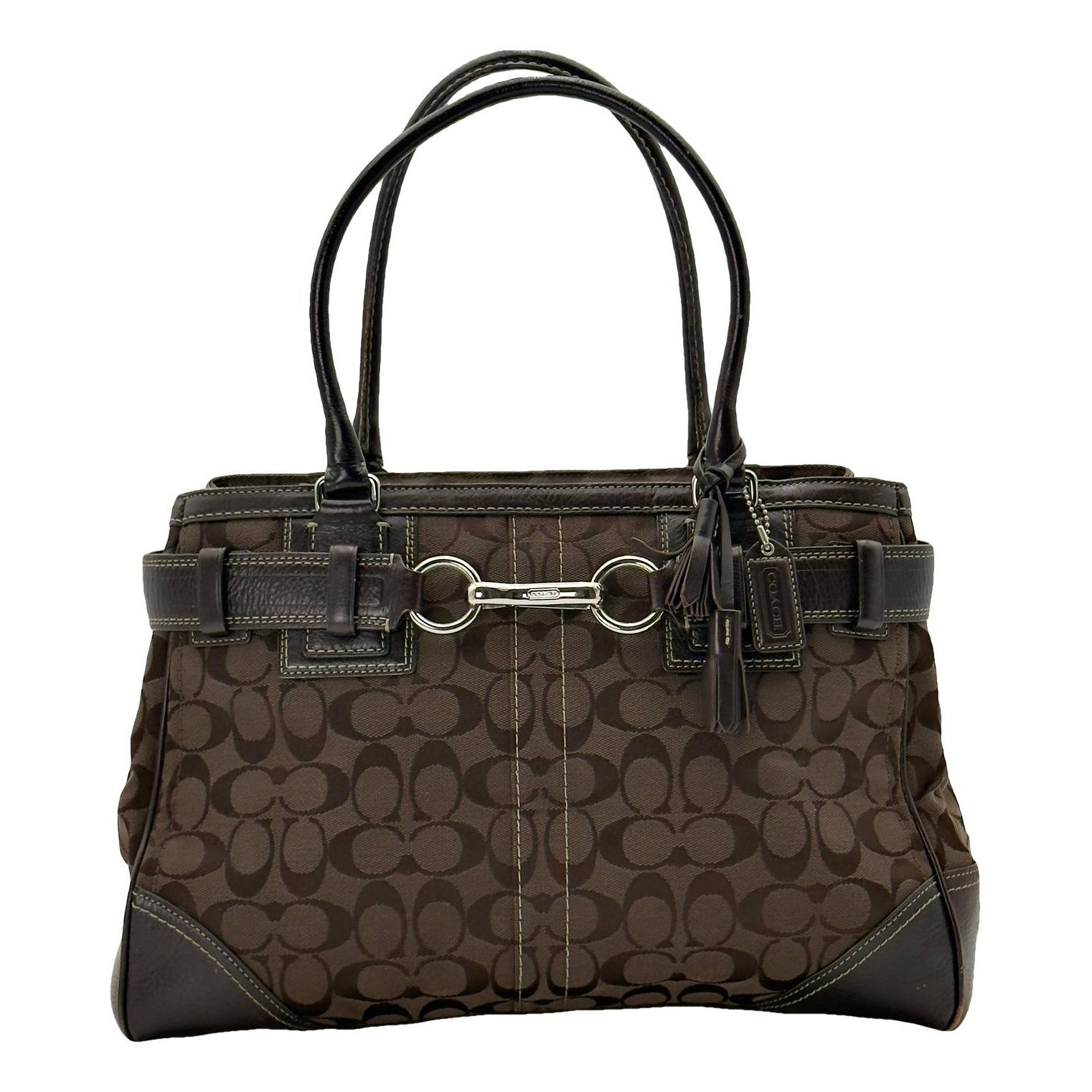 Hamilton Hobo leather handbag