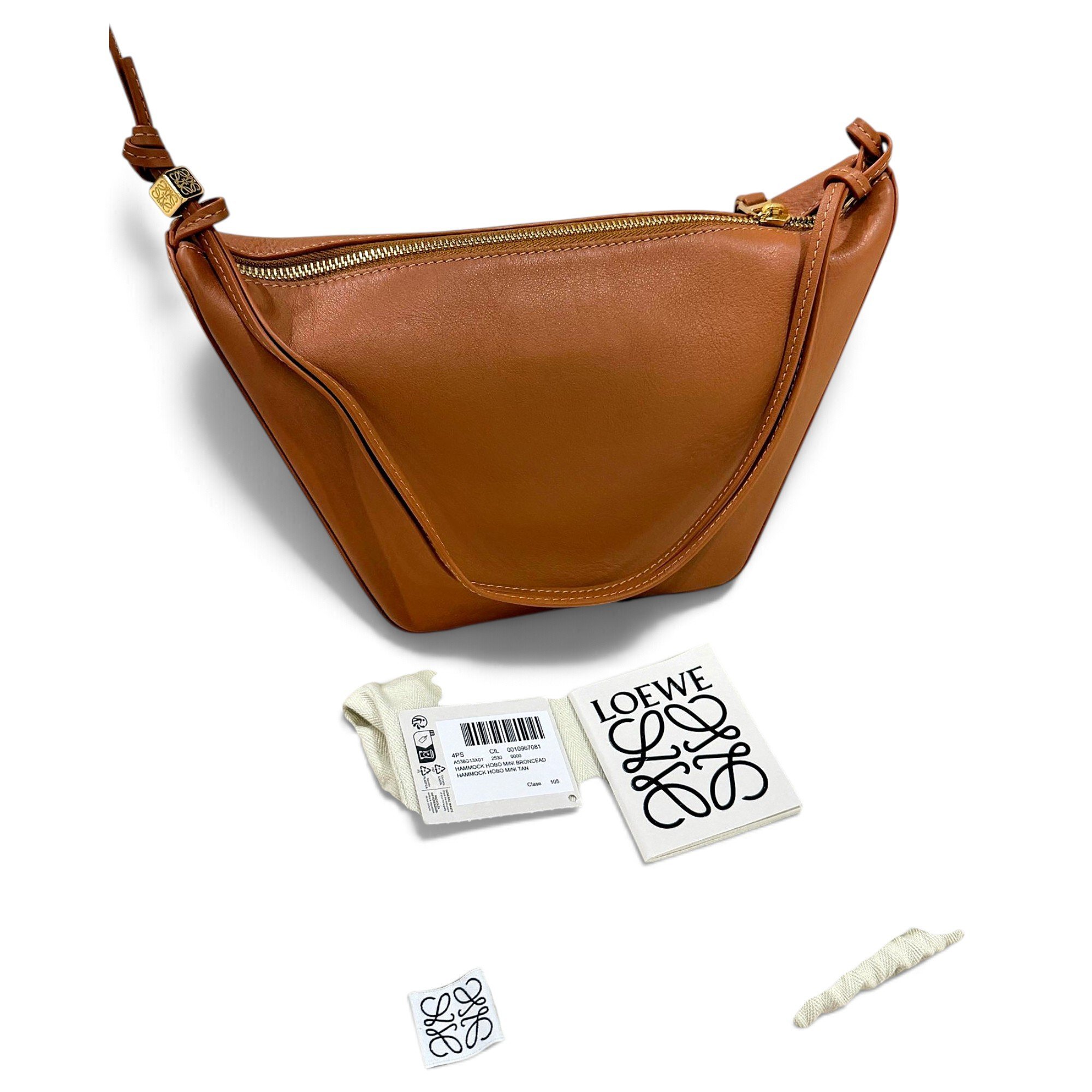 Hammock Hobo leather handbag
