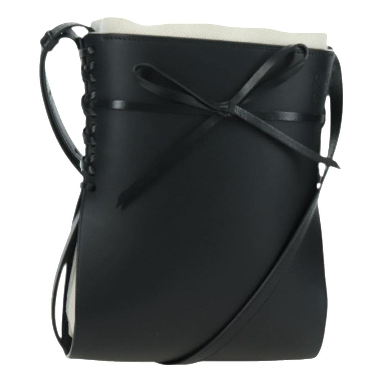 Anagram leather handbag