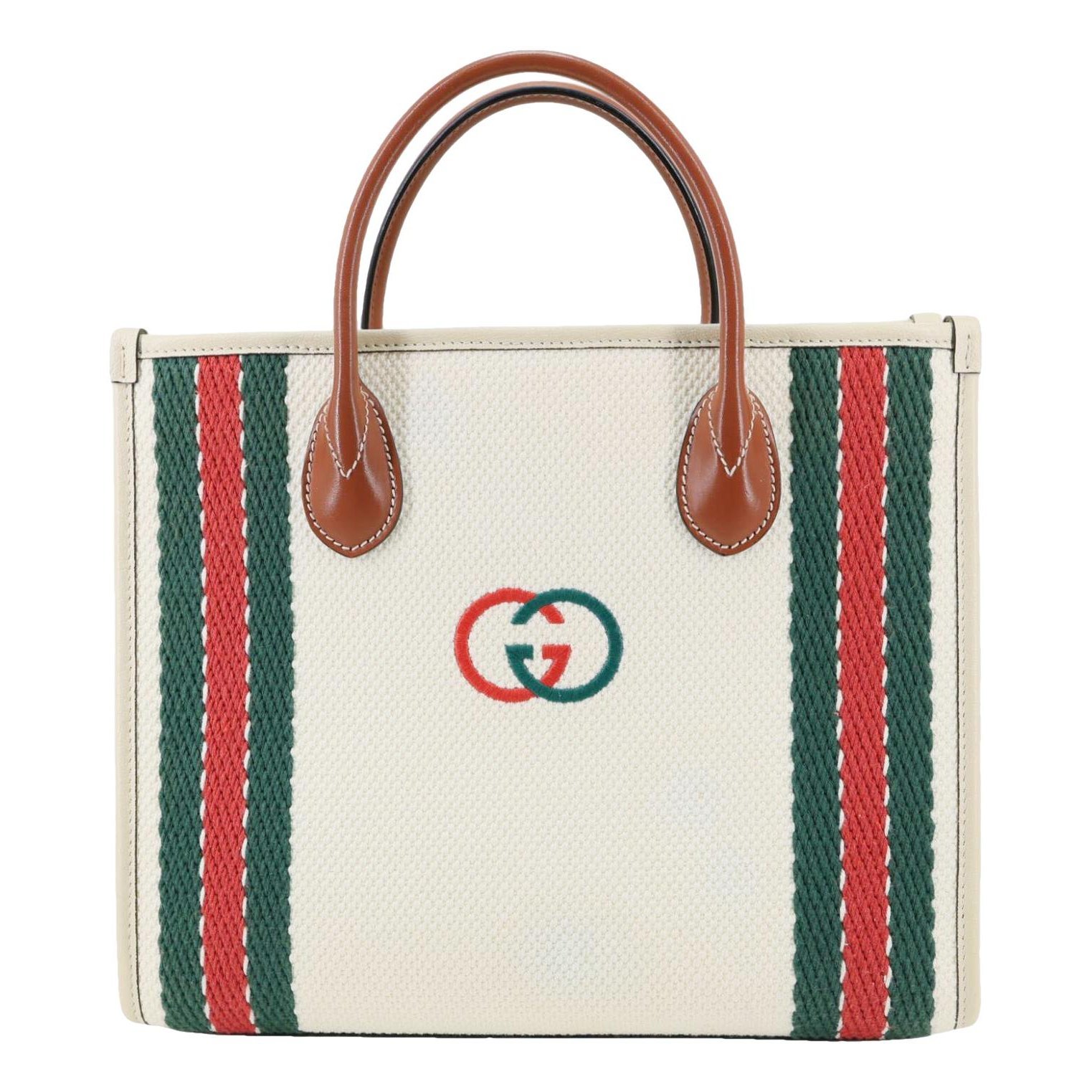 Interlocking cloth satchel