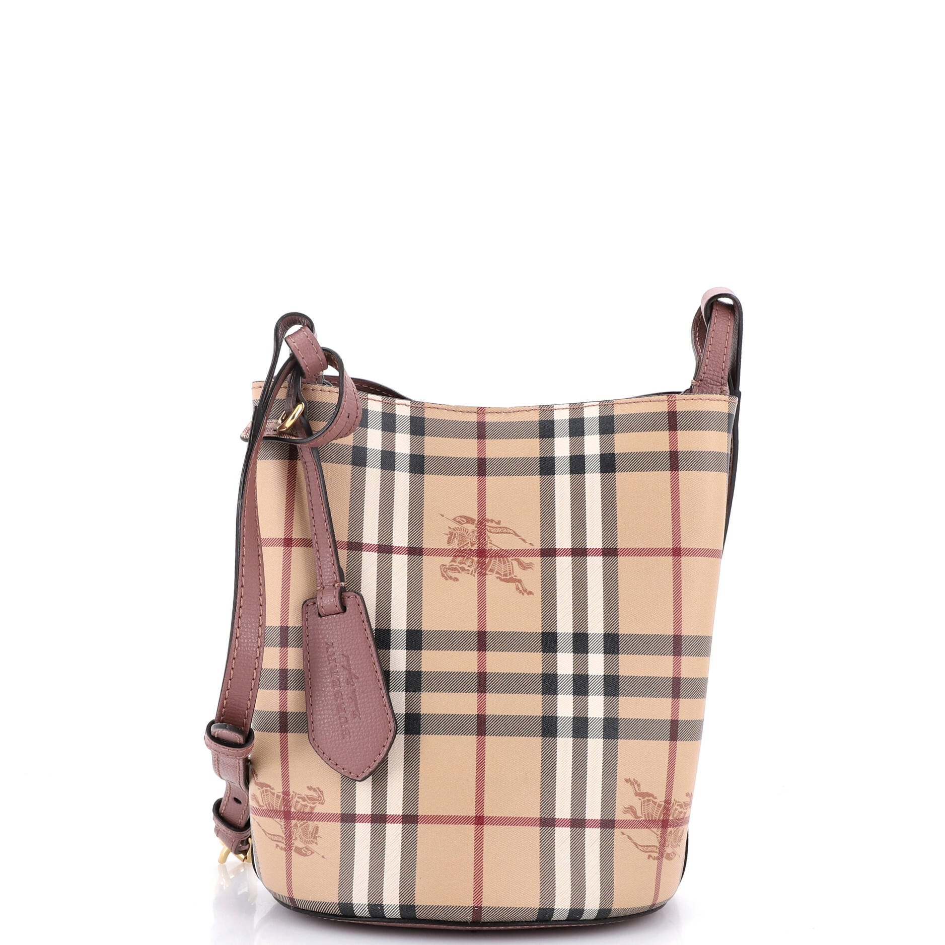 Lorne Bucket Bag Haymarket Coated Canvas Small