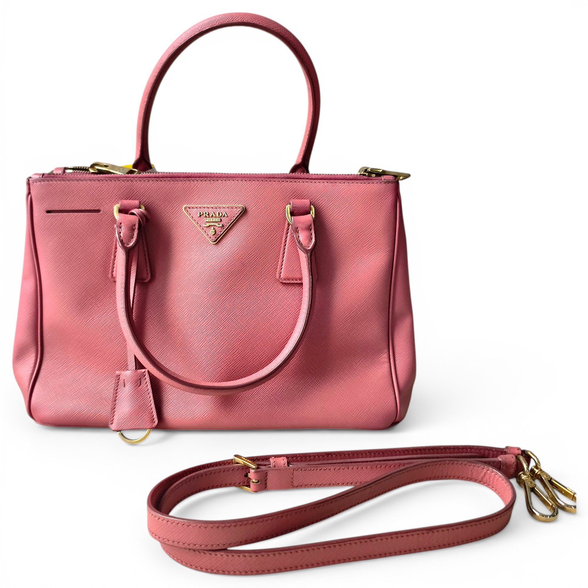 Galleria leather handbag